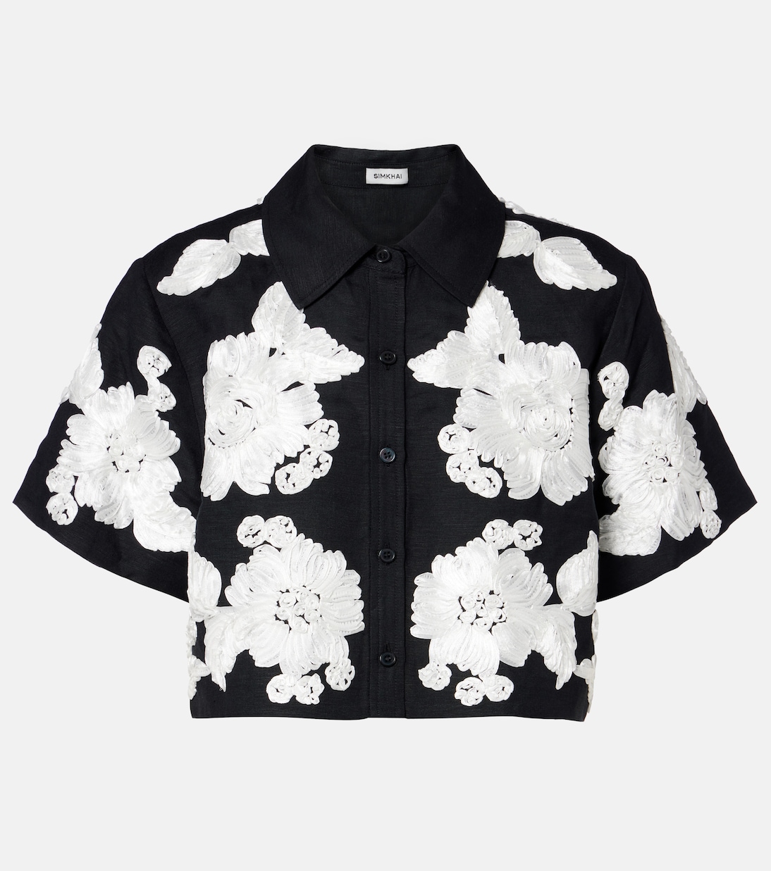 Chemise Callie en lin mélangé | Simkhai