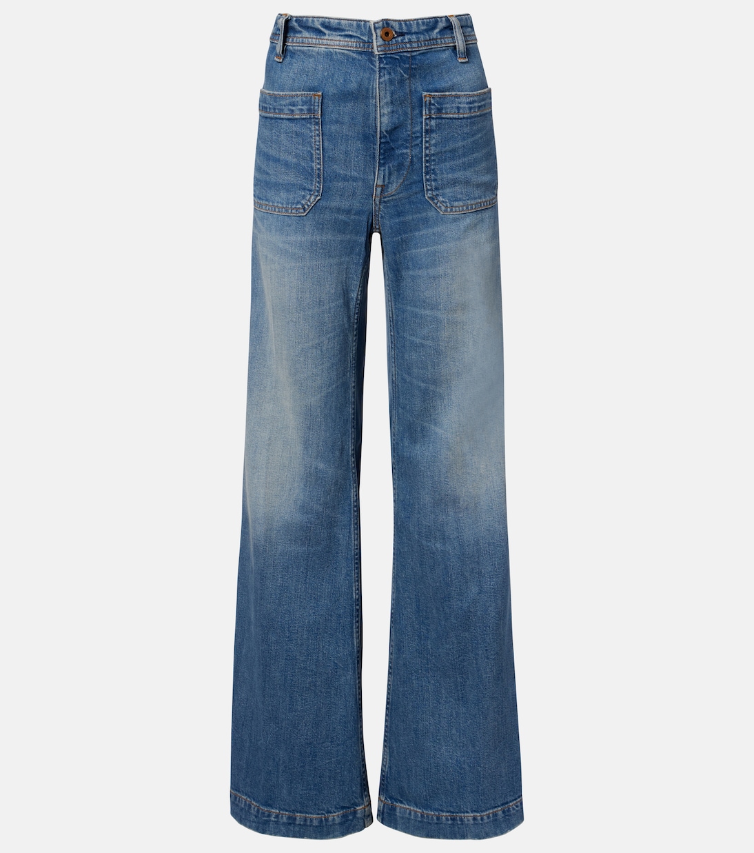 High-rise straight jeans | Polo Ralph Lauren