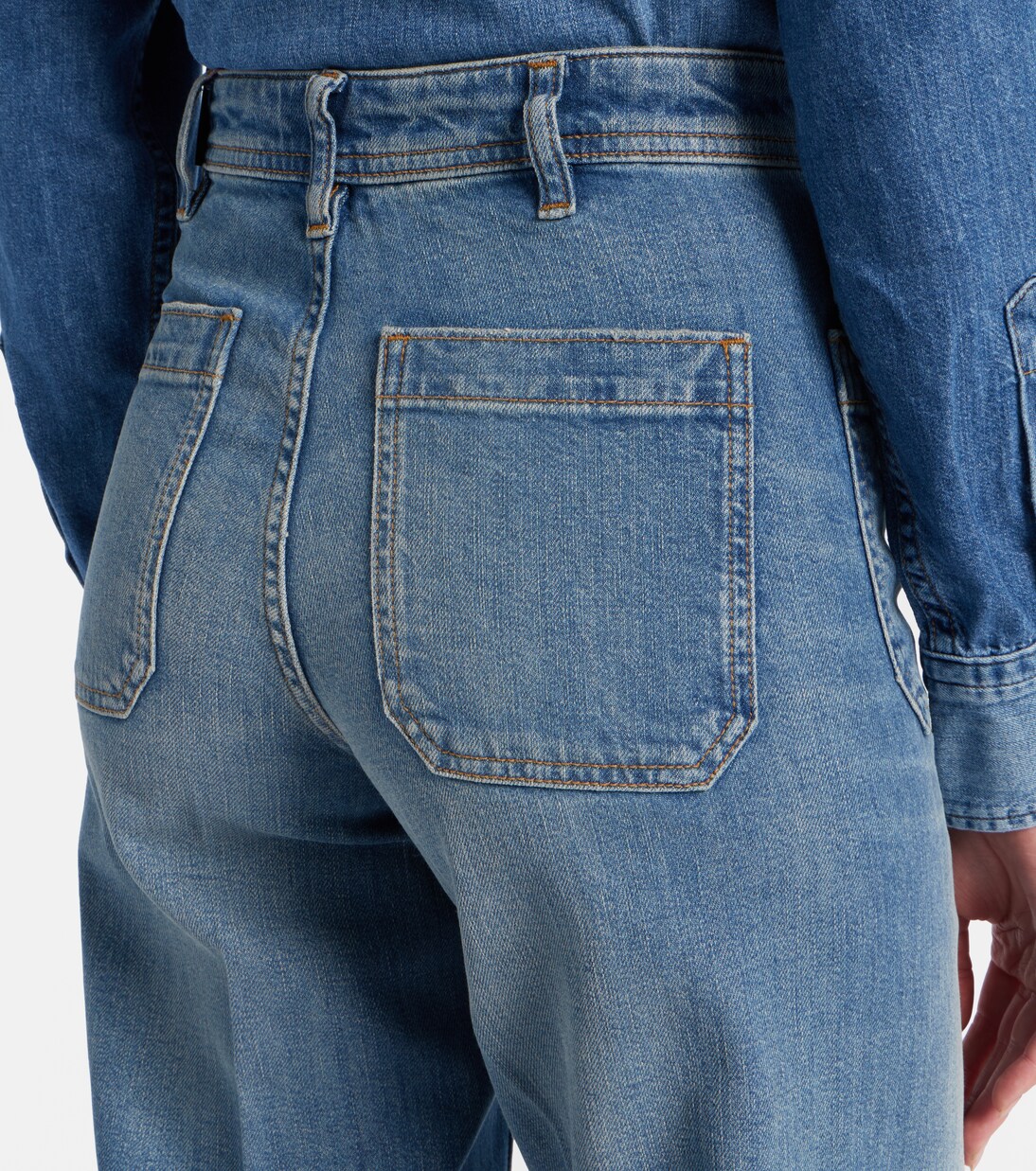 High-rise straight jeans | Polo Ralph Lauren
