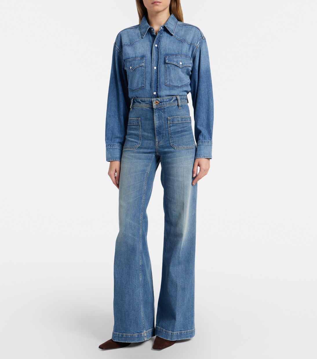 High-rise straight jeans | Polo Ralph Lauren