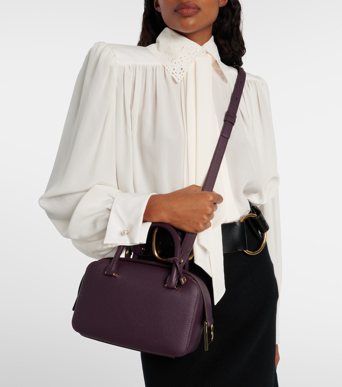 Cool Box Mini leather tote bag | Delvaux