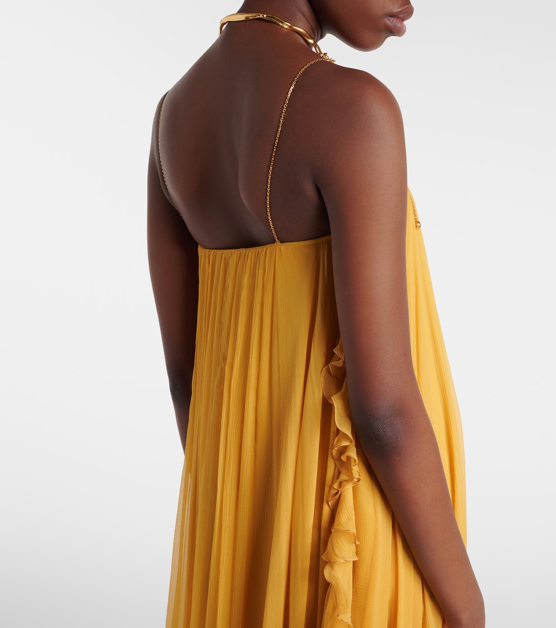 Robe aus Seidenmusselin | Chloé