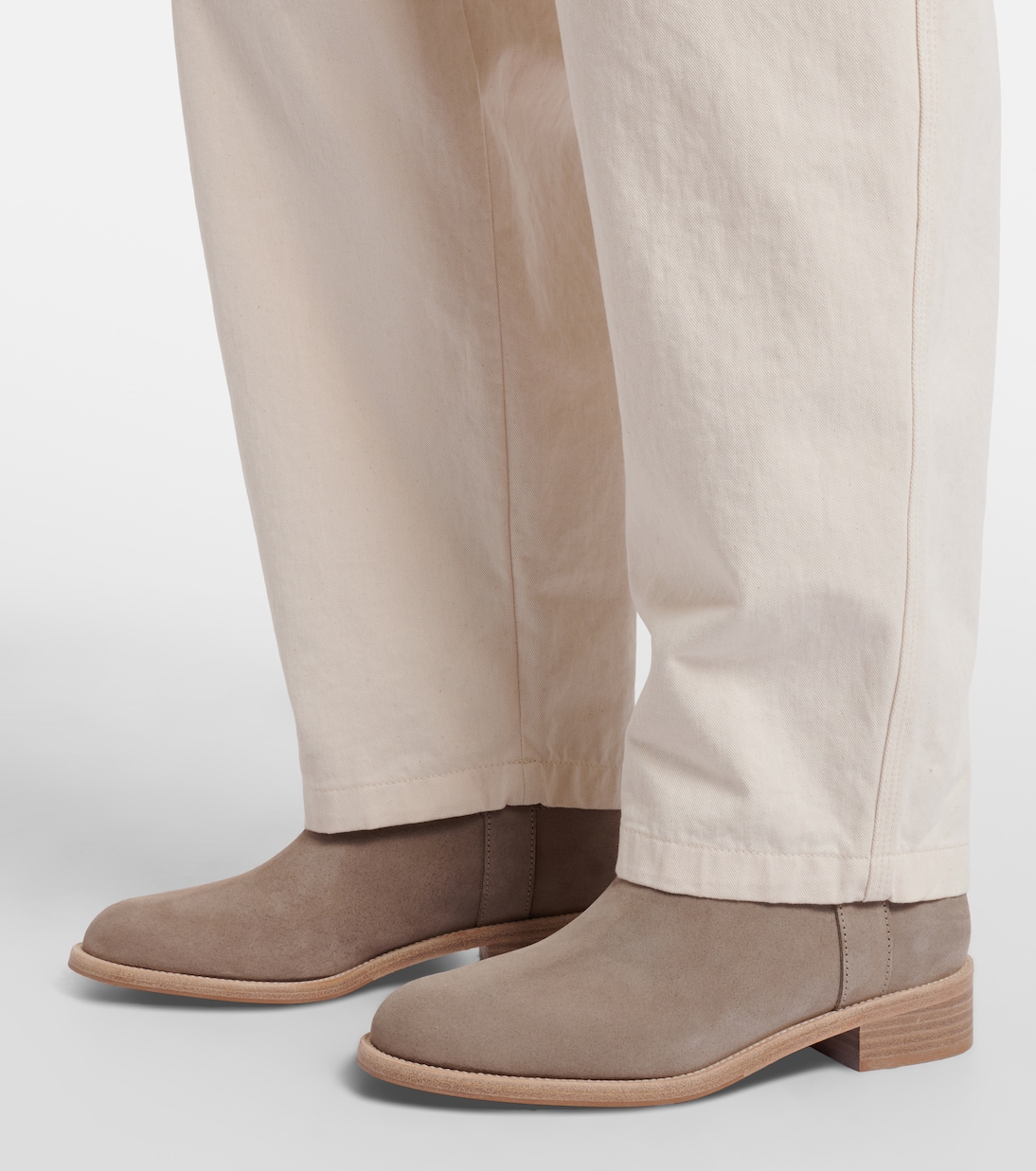 Cavalière suede ankle boots | Aquazzura