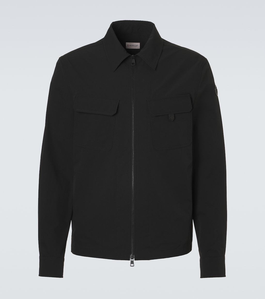 Seersucker overshirt | Moncler