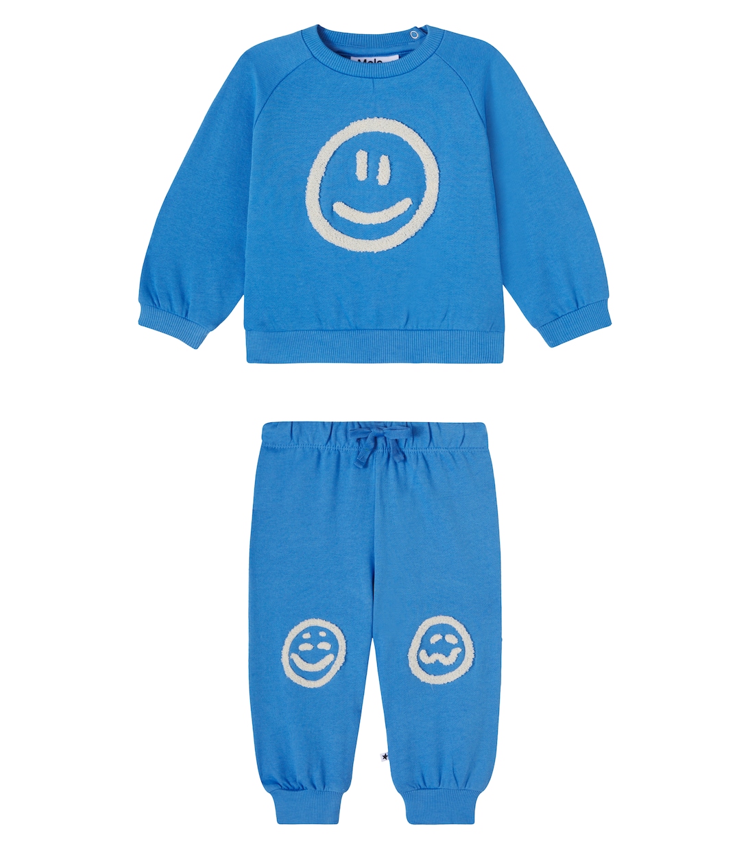 Baby Disc and Simeon sweatshirt and sweatpants set | Molo