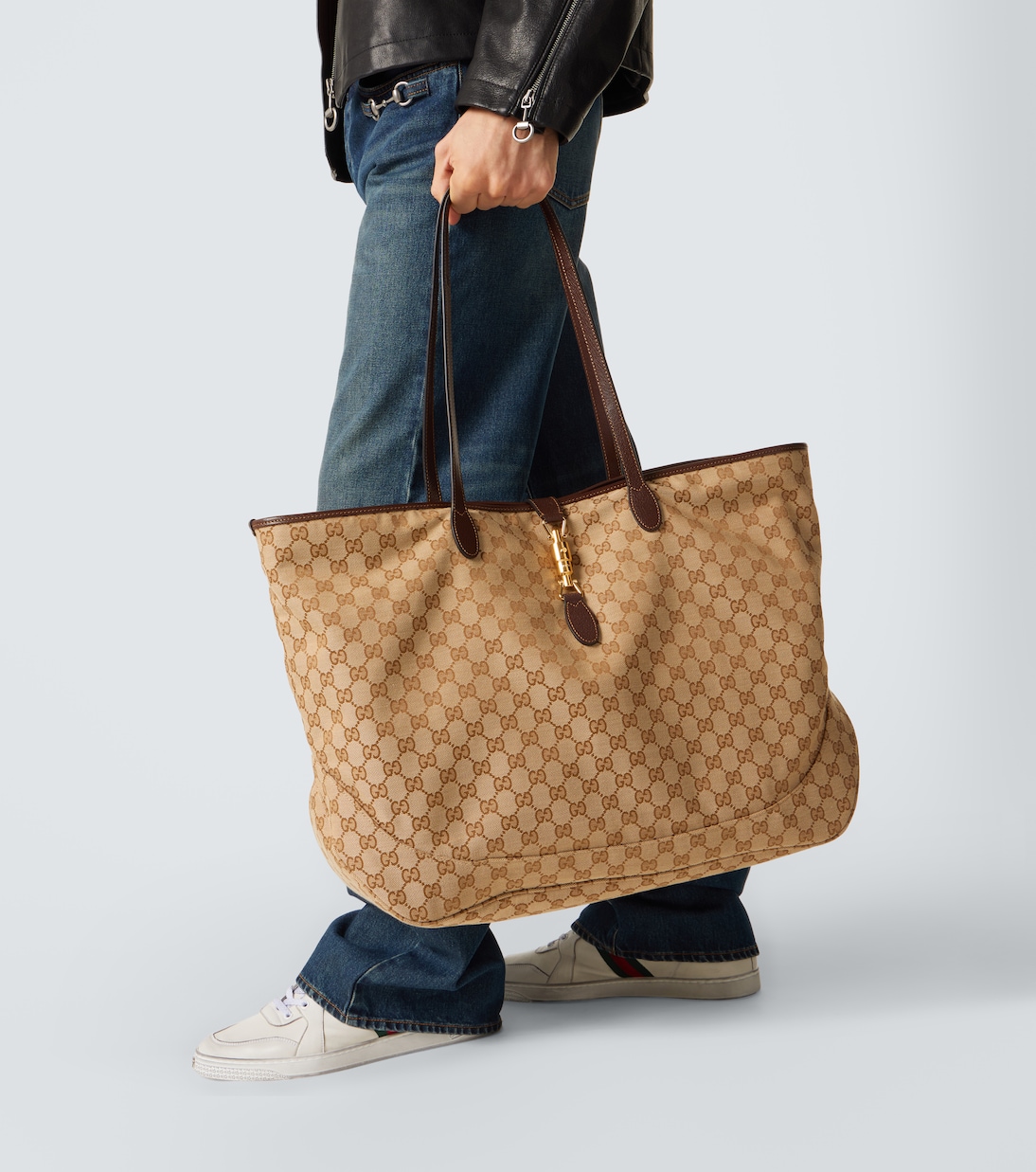 Gucci Jackie GG Canvas Large tote bag | Gucci