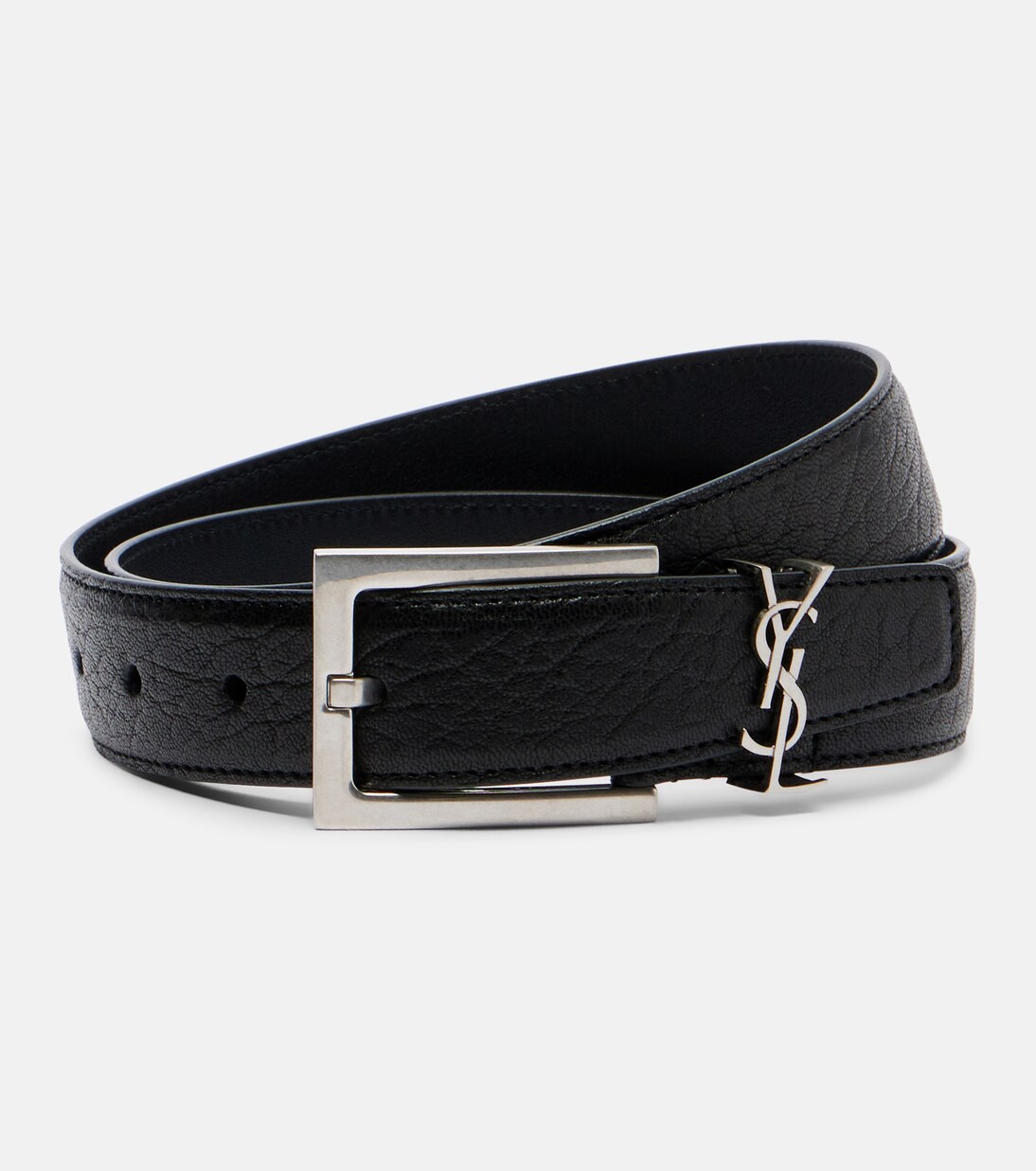 Cassandre leather belt | Saint Laurent