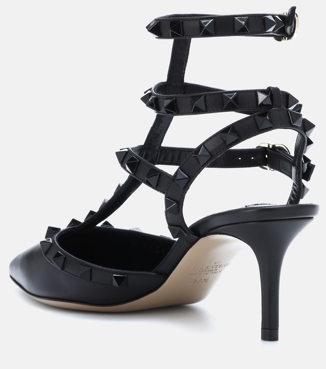Pumps slingback Rockstud in pelle | Valentino Garavani
