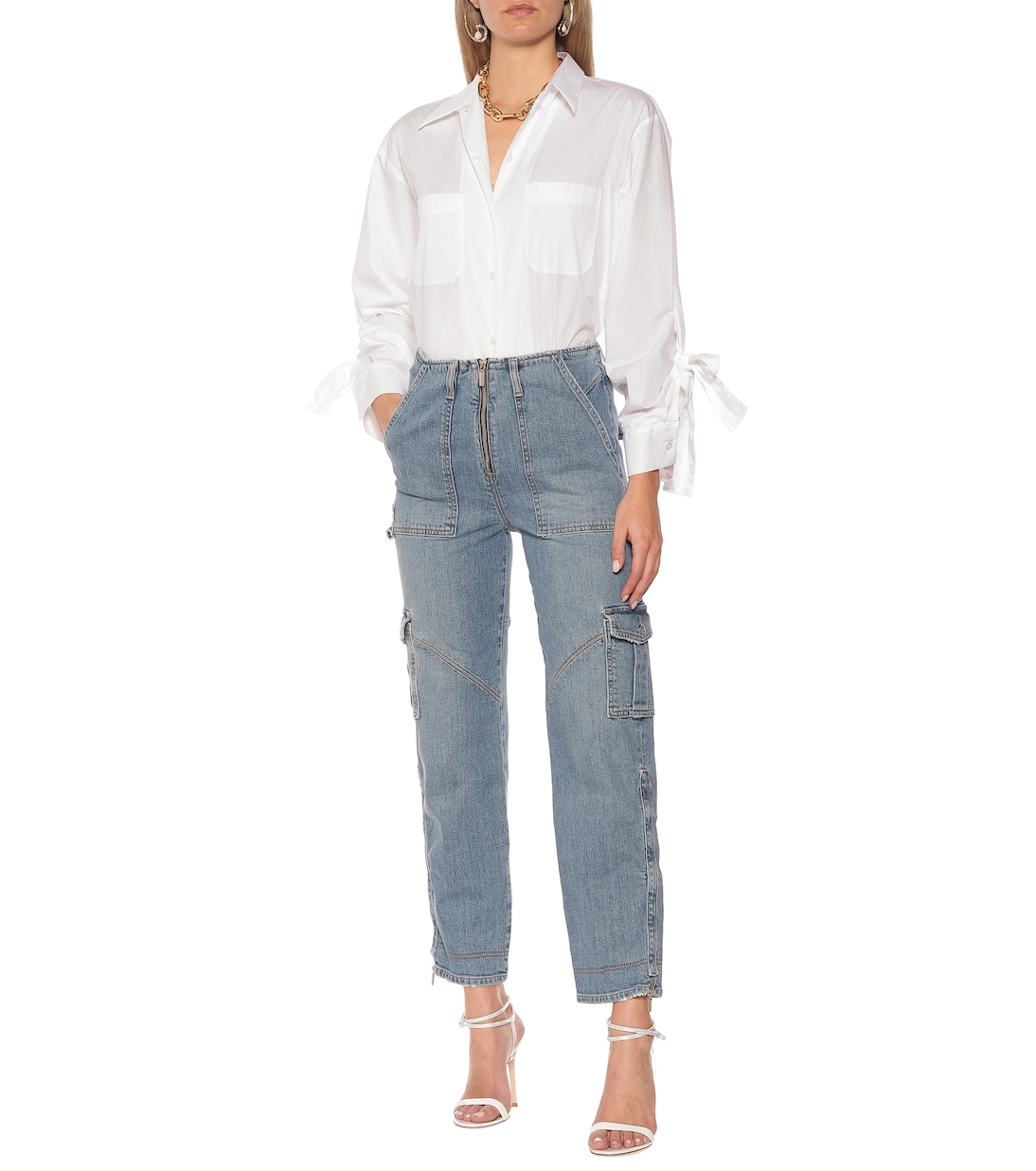 High-rise straight jeans | Simkhai
