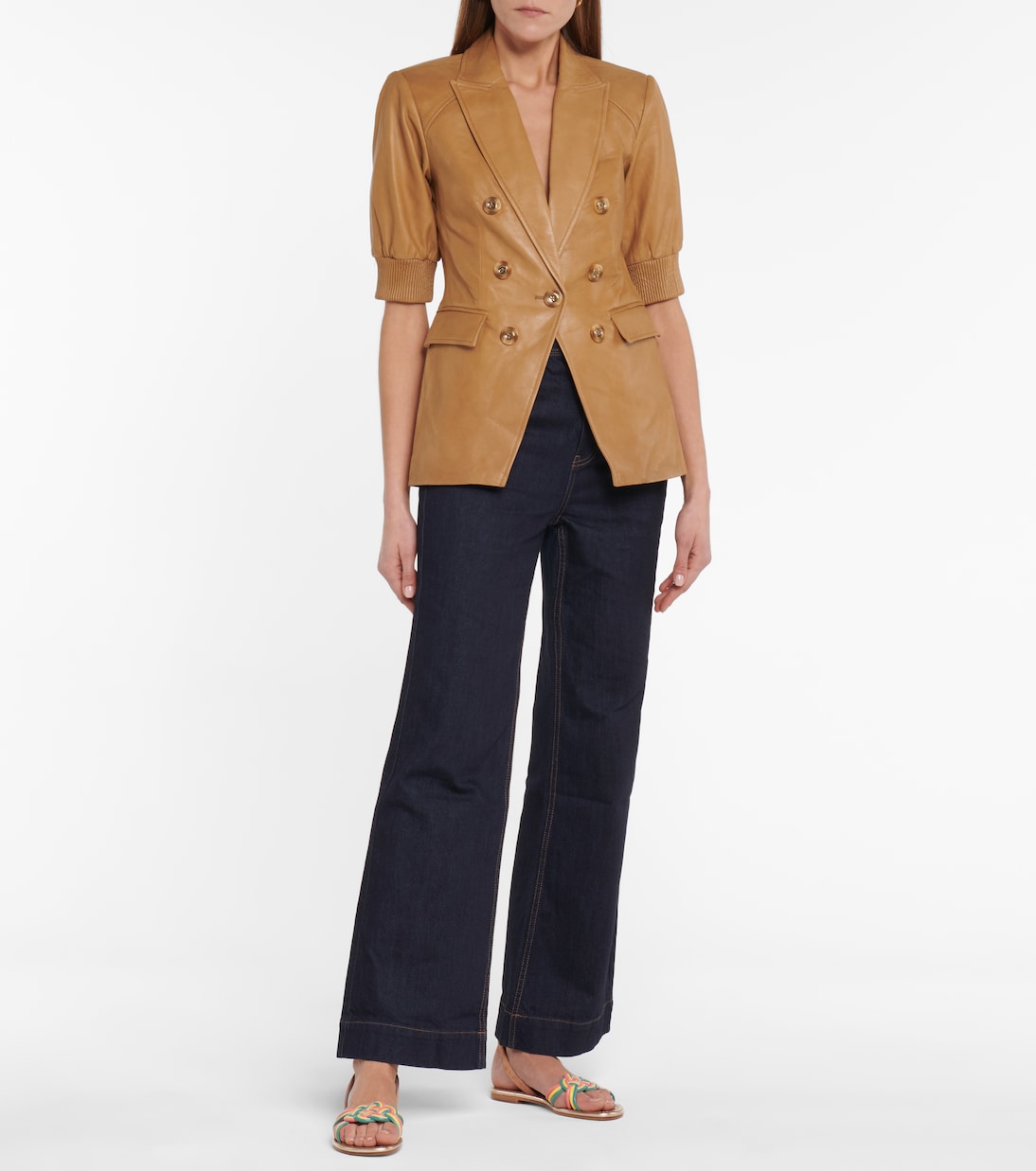 Sandali Ella in suede e pelle | Christian Louboutin