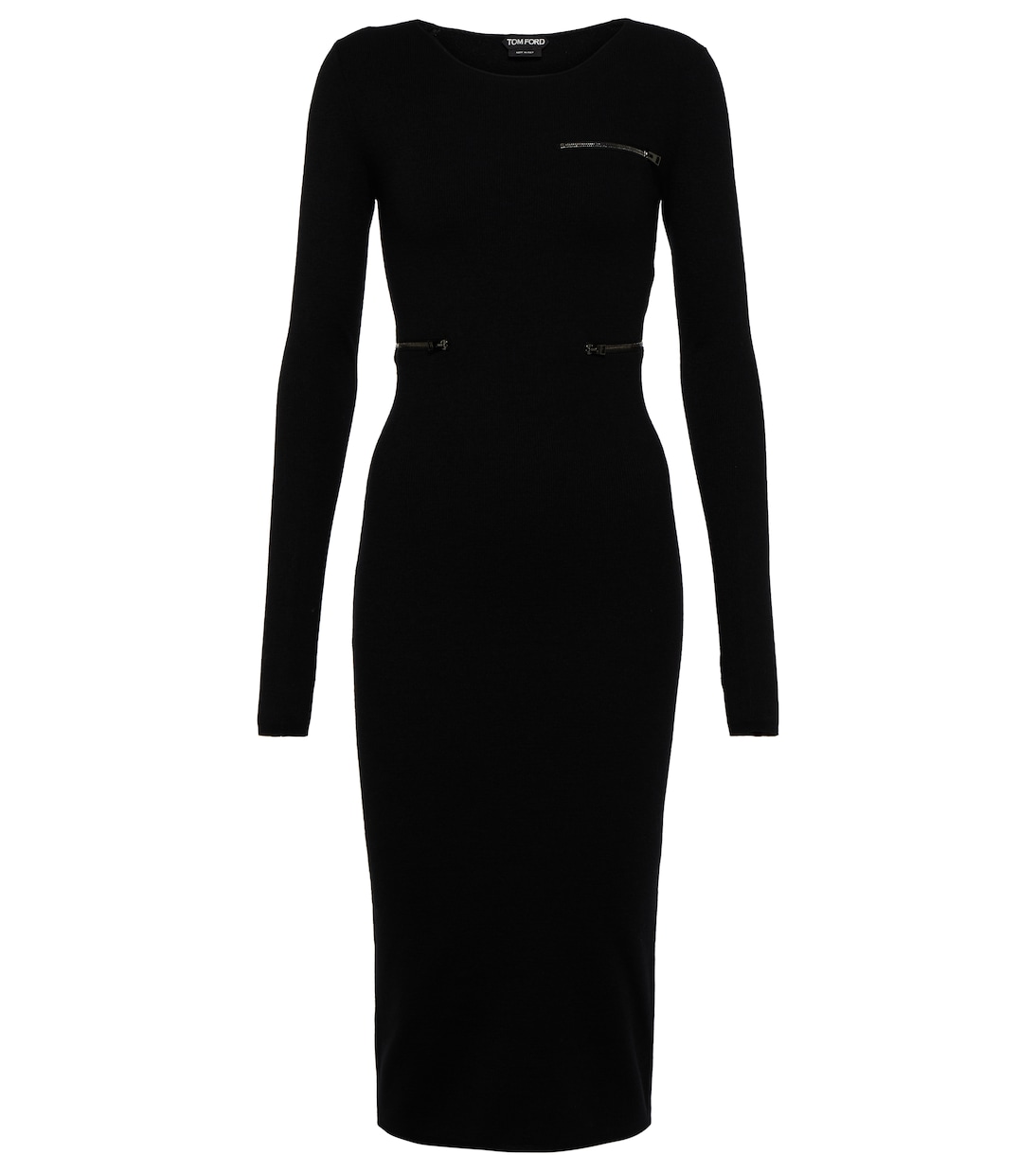 Wool-blend midi dress | Tom Ford