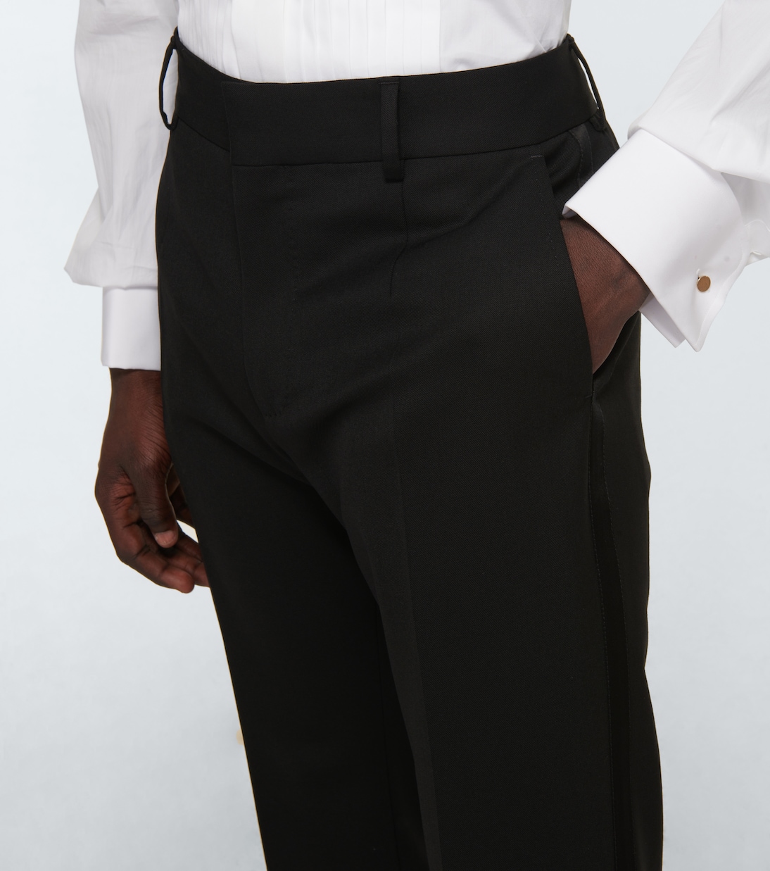 Hose aus Woll-Jersey | Dolce&Gabbana