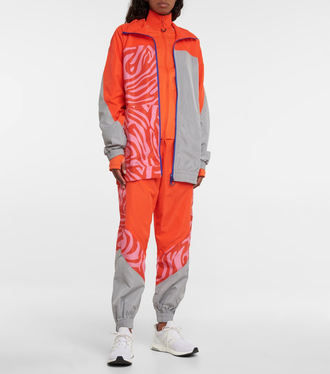 Bedruckte Trainingsjacke | Adidas by Stella McCartney