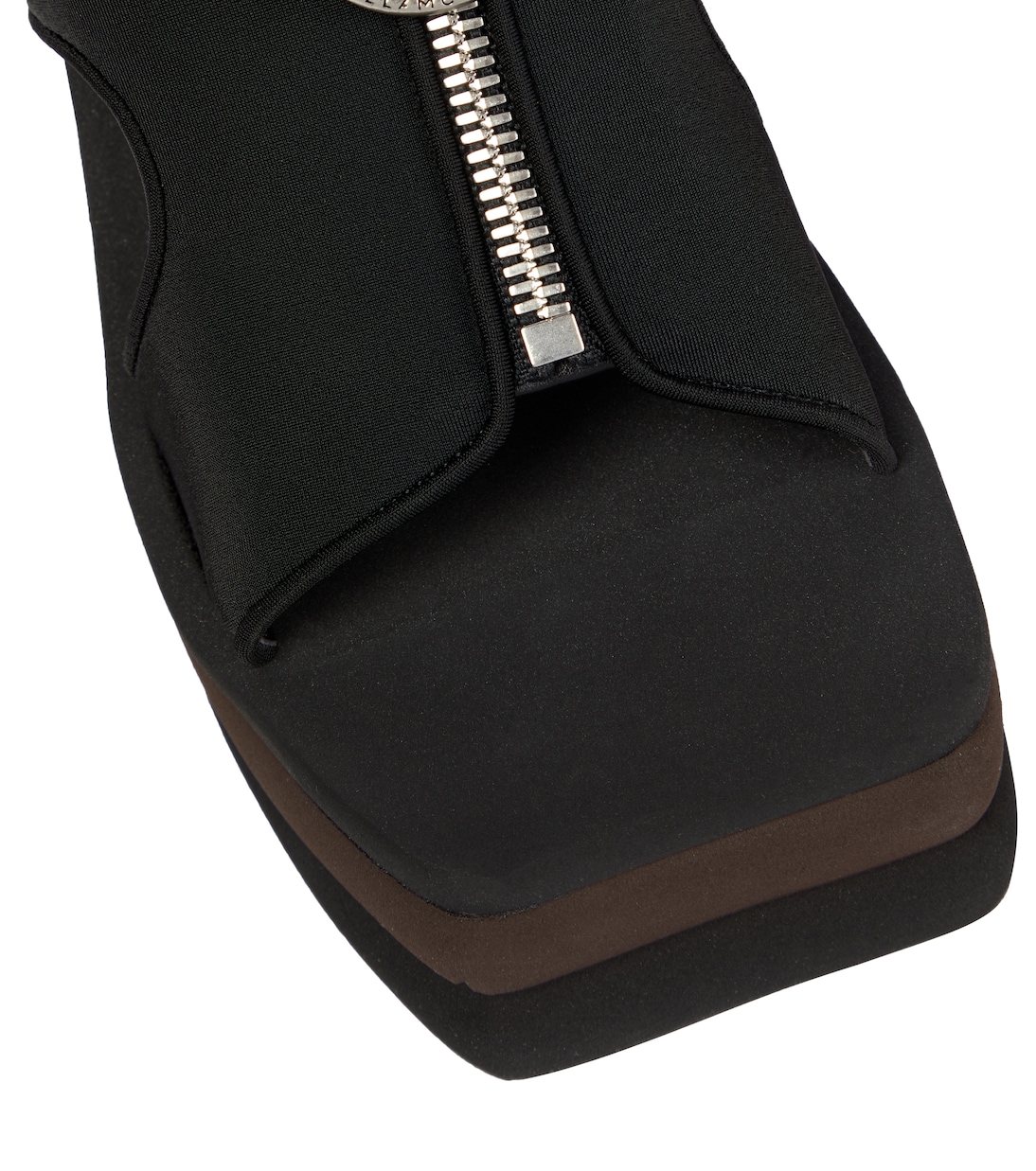 Wedge-Sandalen aus Scuba | Stella McCartney