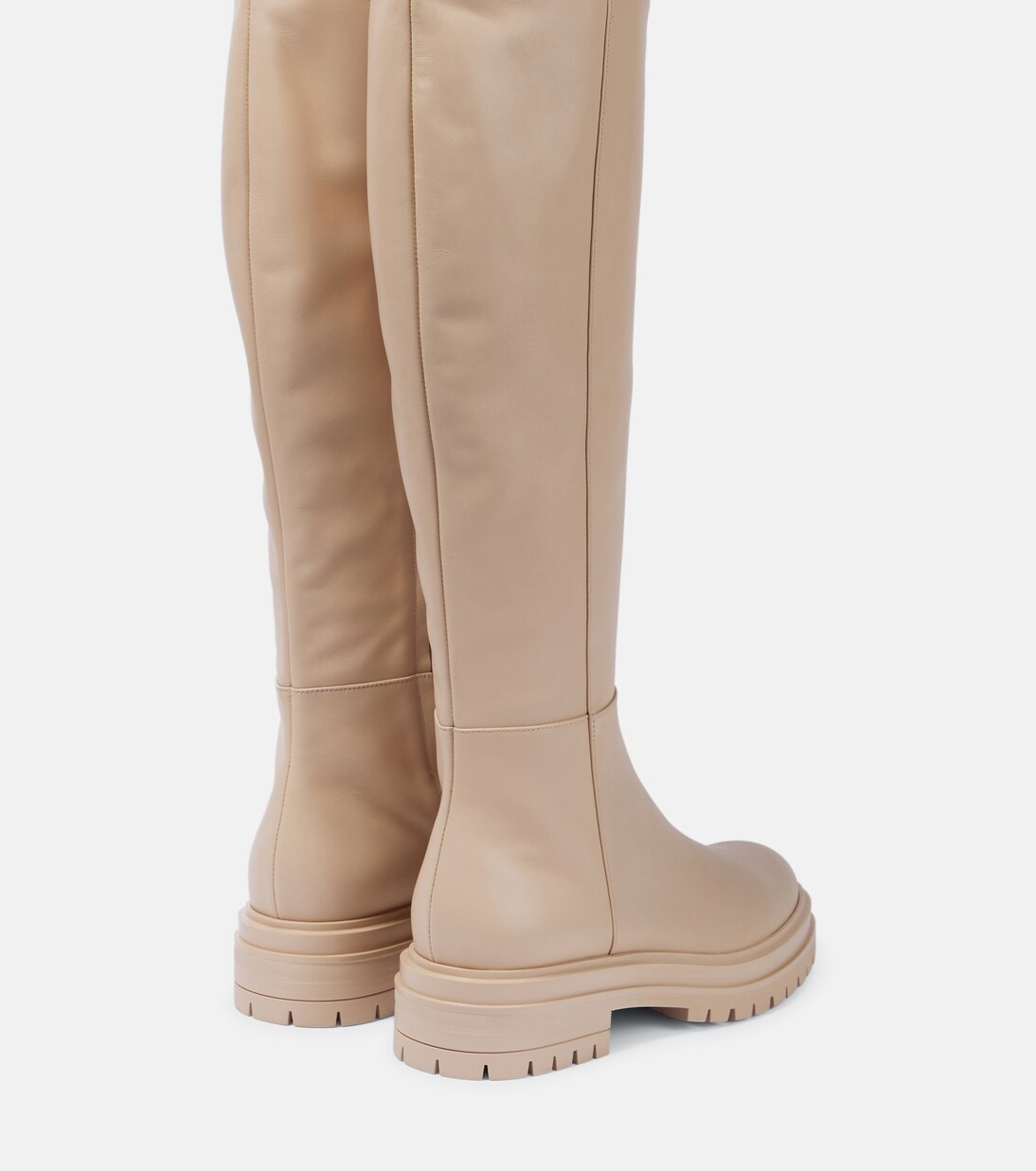 Botas mosqueteras de piel | Gianvito Rossi