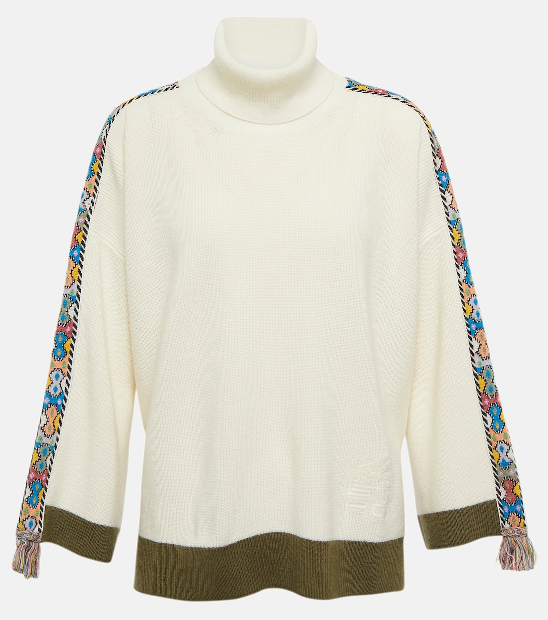 Jersey de cuello alto en mezcla de lana | Etro