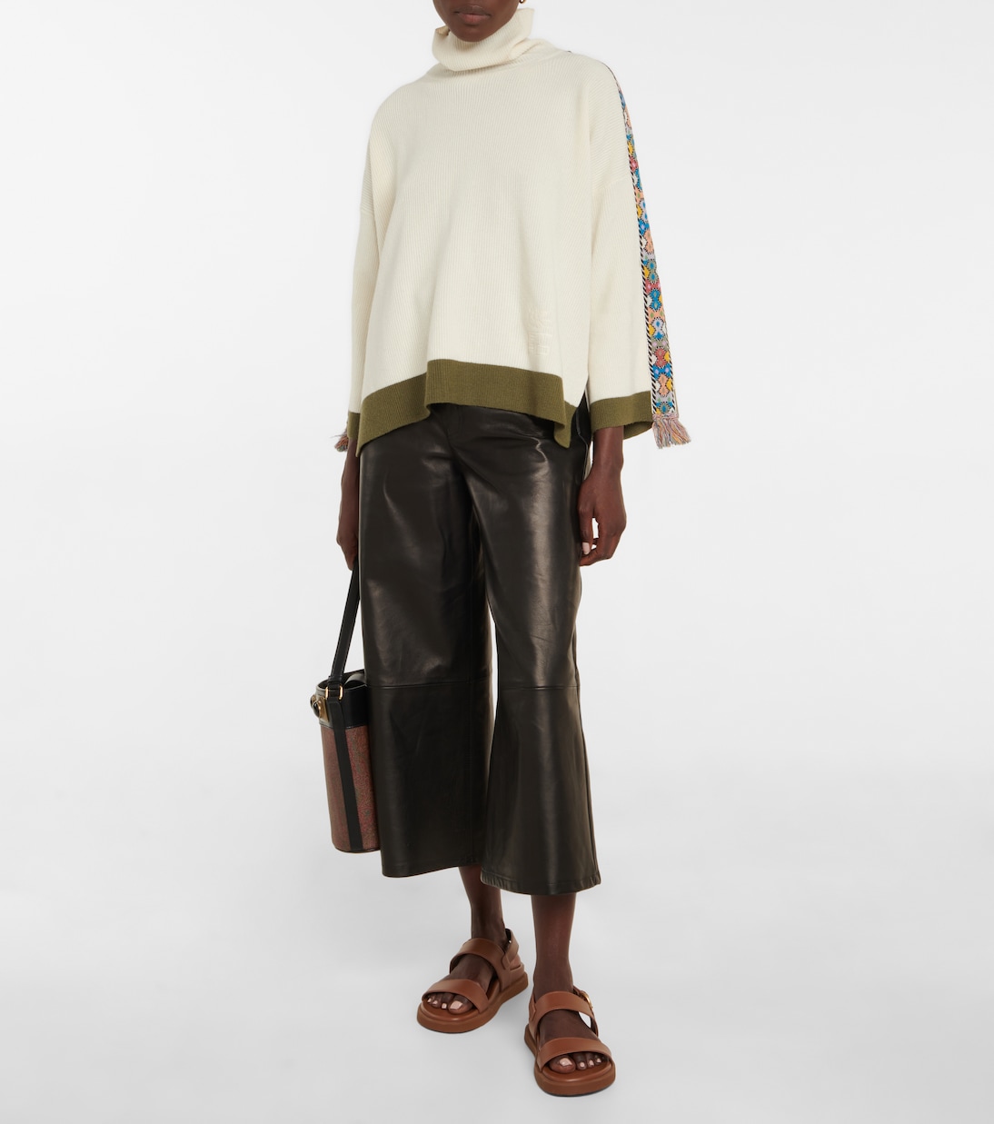 Jersey de cuello alto en mezcla de lana | Etro