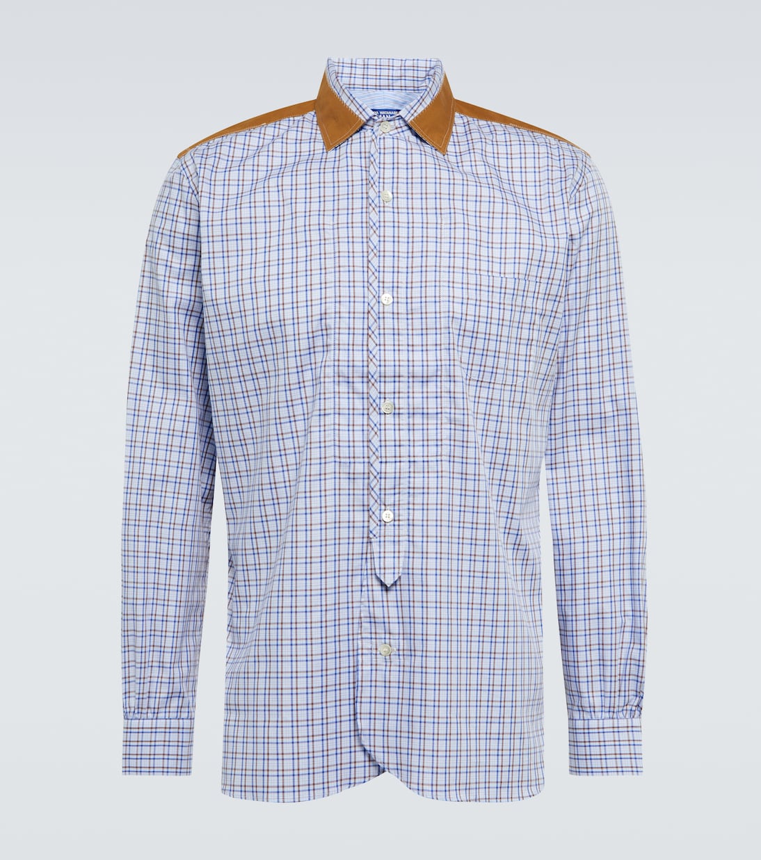 Camicia Patchwork in cotone e nylon | Junya Watanabe