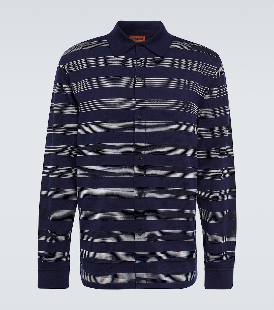 Chemise rayée en coton mélangé | Missoni