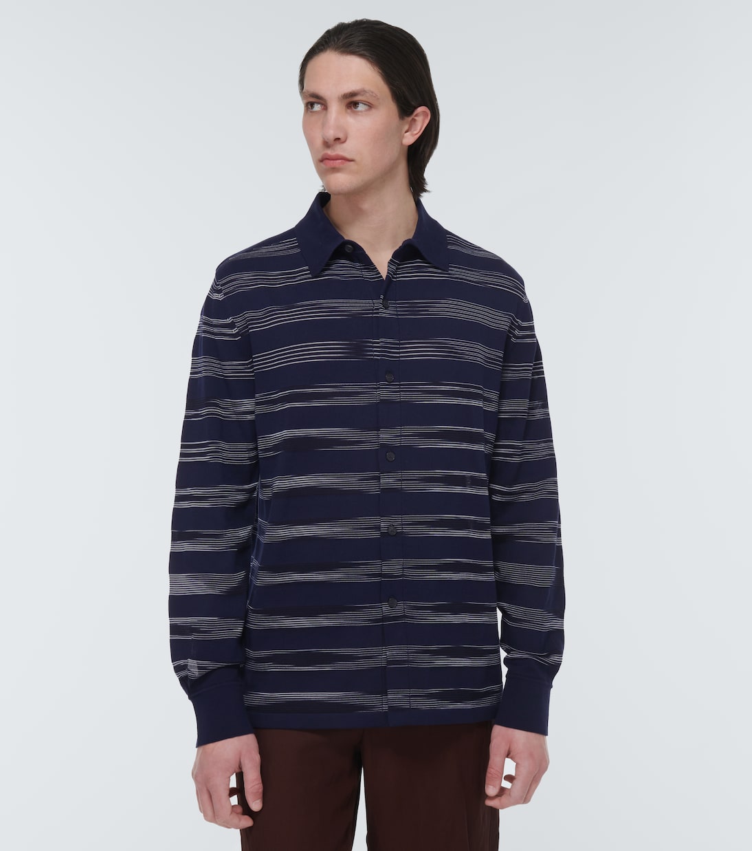 Chemise rayée en coton mélangé | Missoni