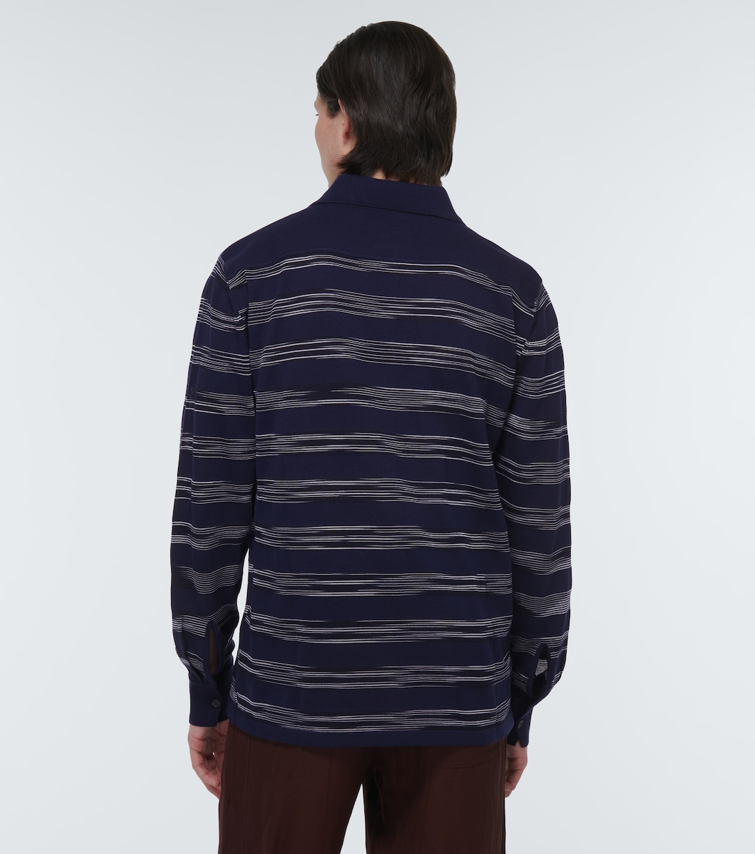 Chemise rayée en coton mélangé | Missoni