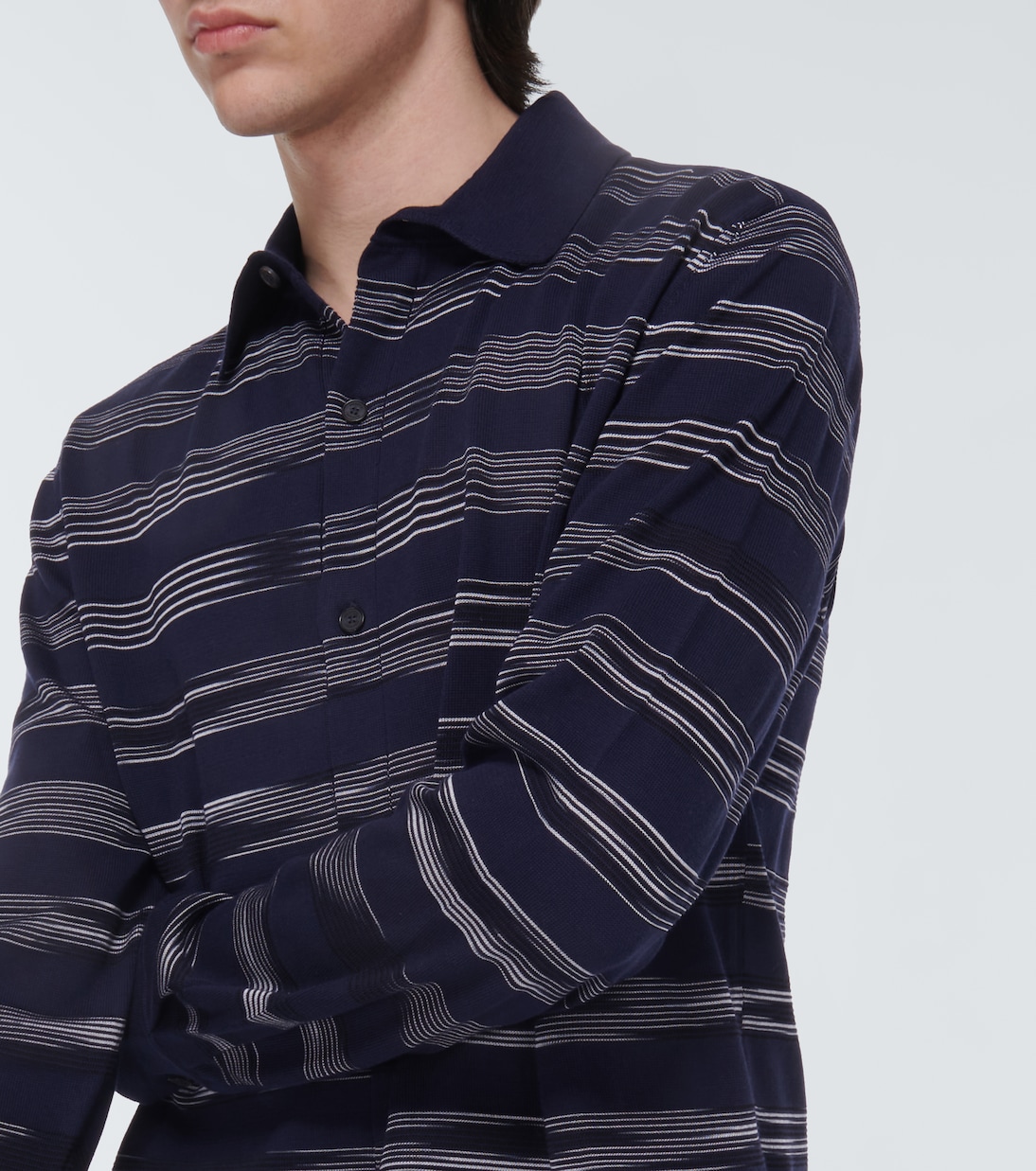 Chemise rayée en coton mélangé | Missoni