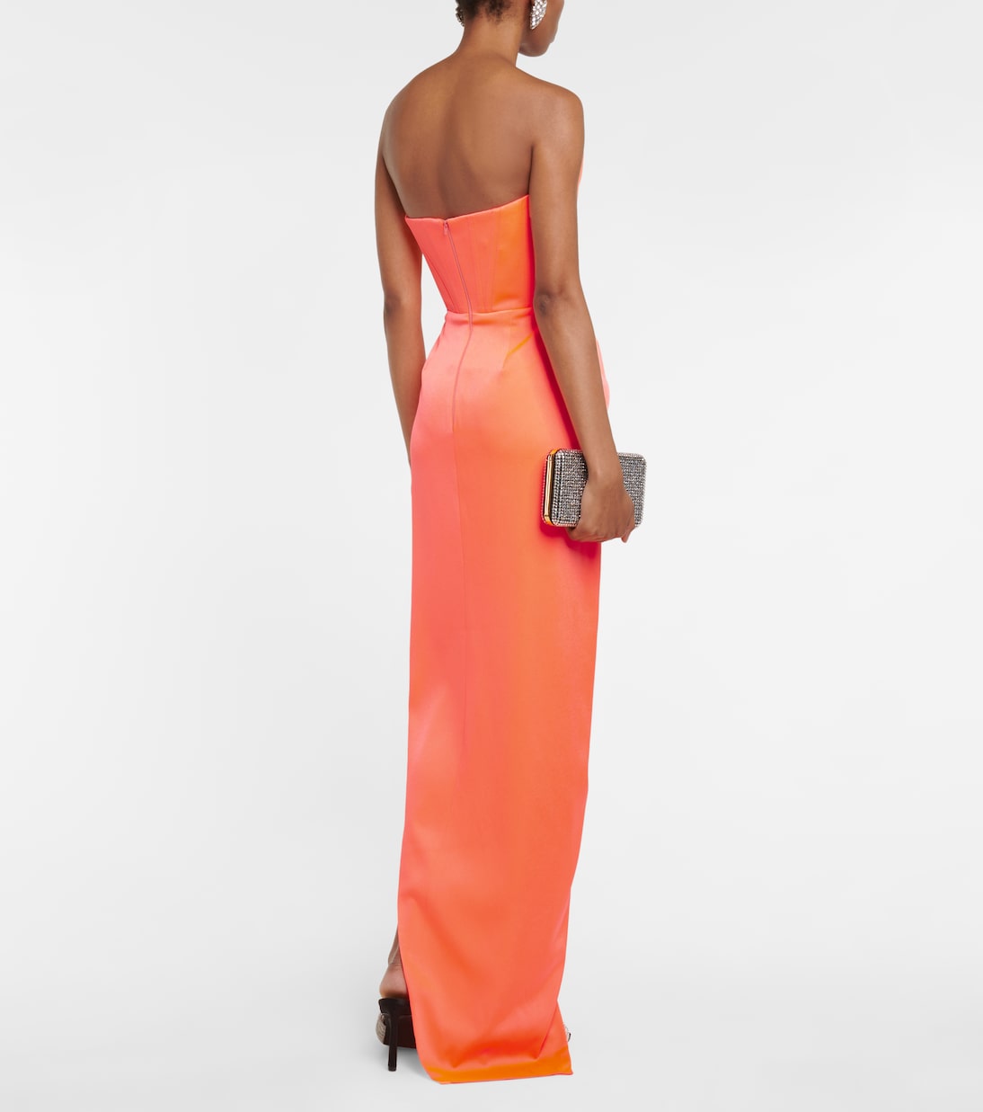 Robe Harland aus Satin | Alex Perry