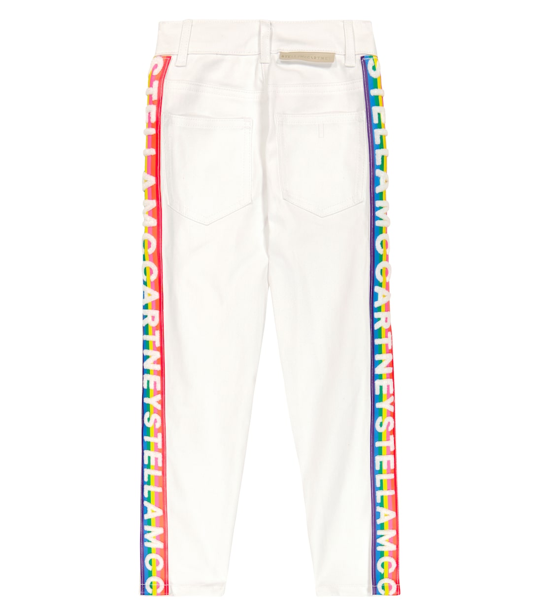 Bestickte Jeans aus Baumwoll-Twill | Stella McCartney Kids