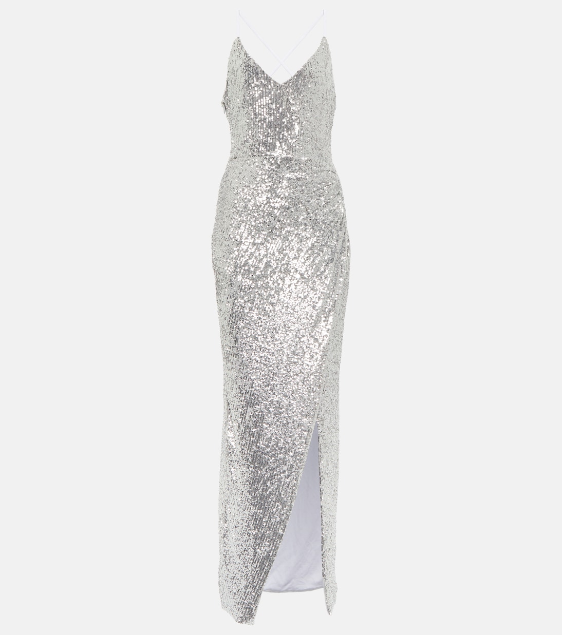 Abito lungo con paillettes | Balmain