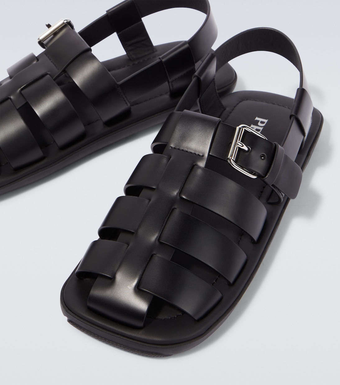 Sandalen aus Leder | Prada