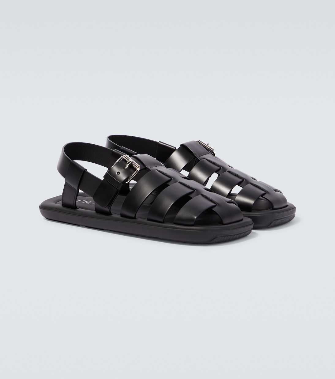 Sandalen aus Leder | Prada