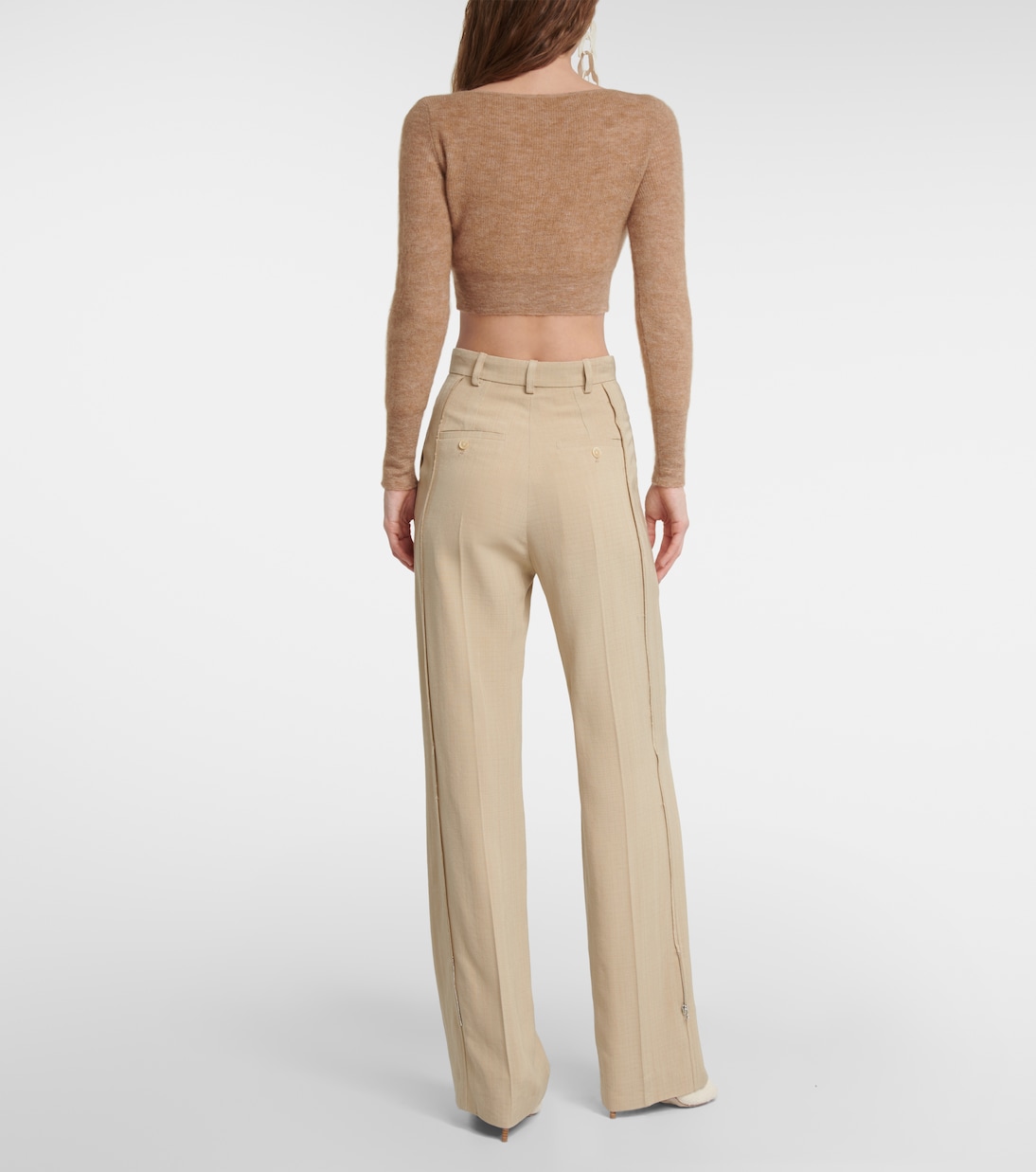 Cardigan Alzou en mohair et laine mélangés | Jacquemus