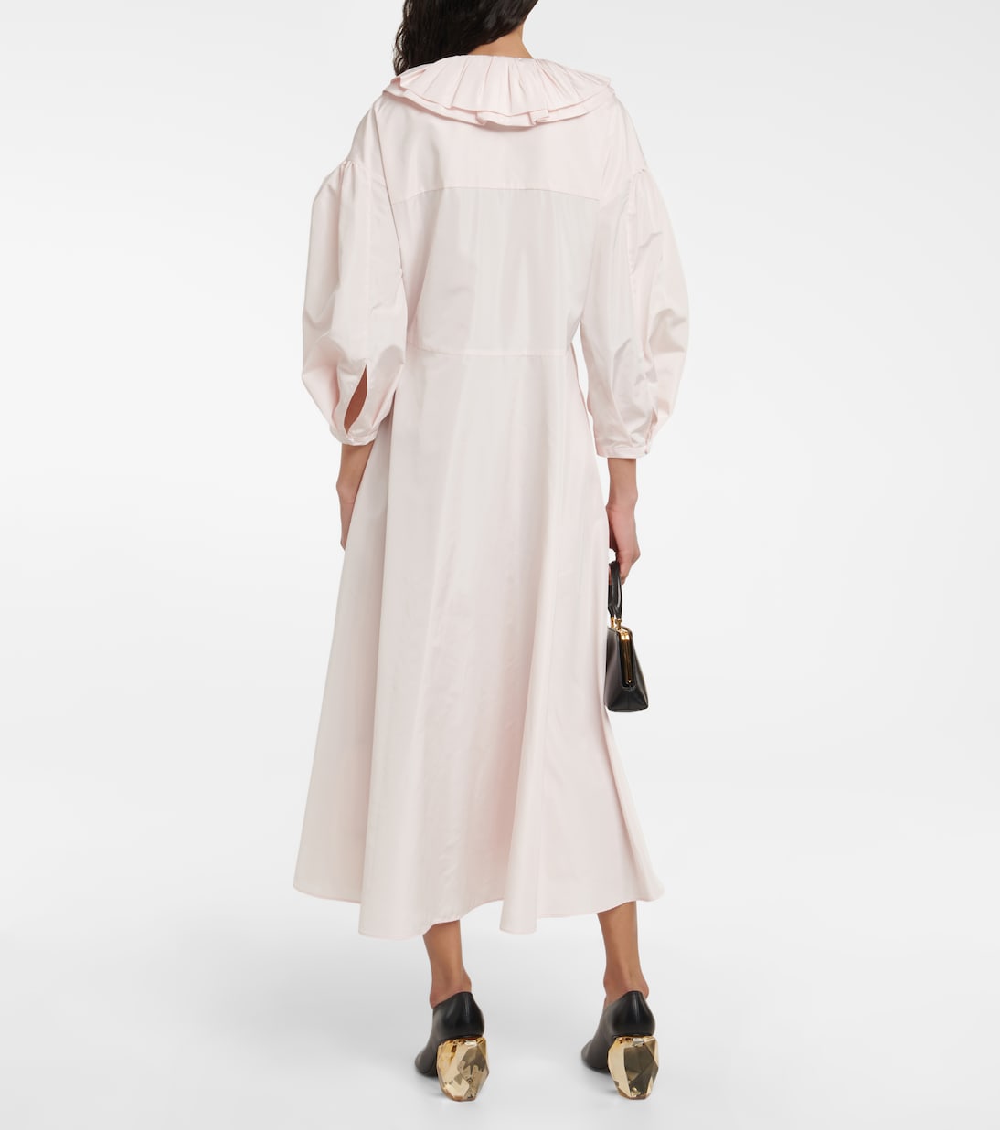Abito midi con volant | Jil Sander
