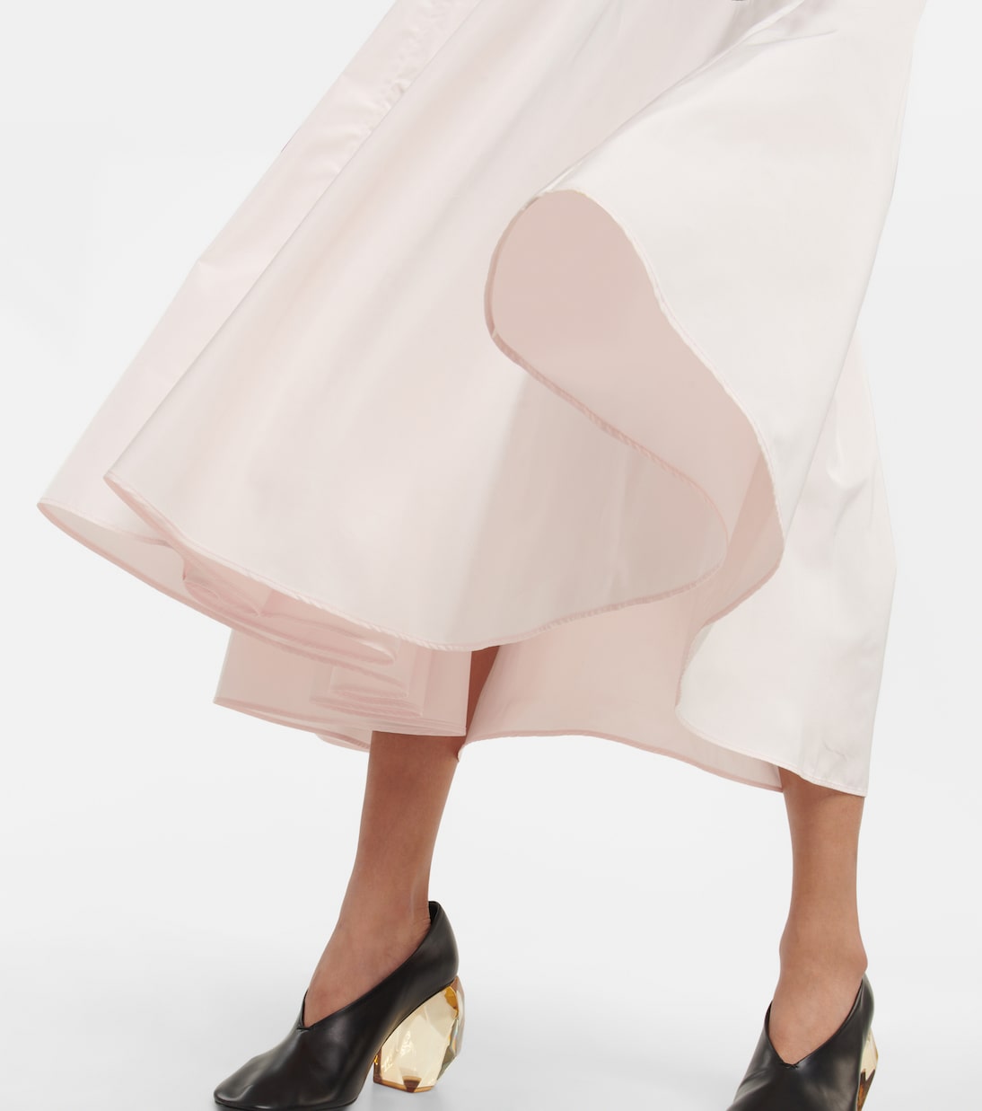 Abito midi con volant | Jil Sander