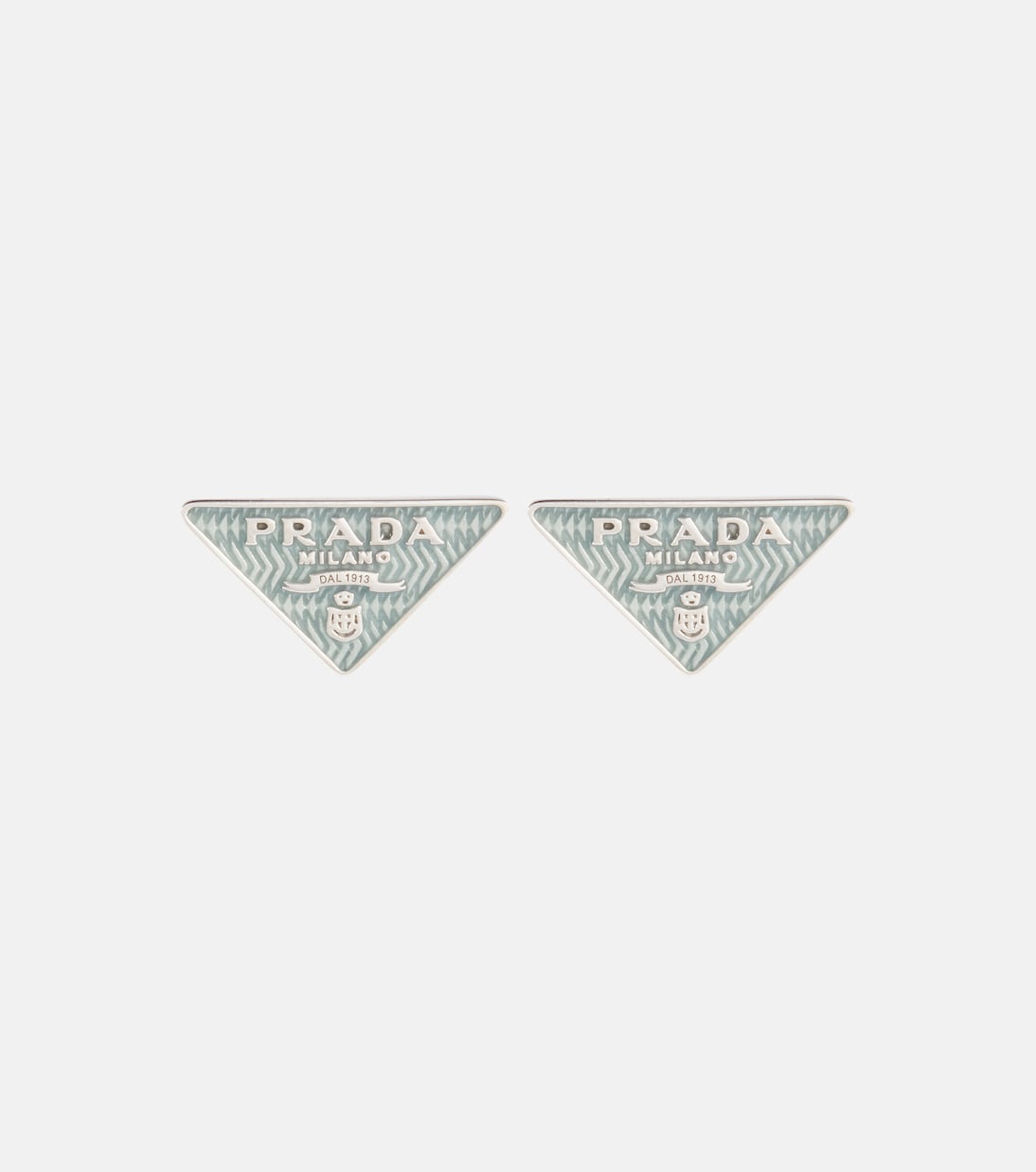 Boucles d'oreilles à logo | Prada