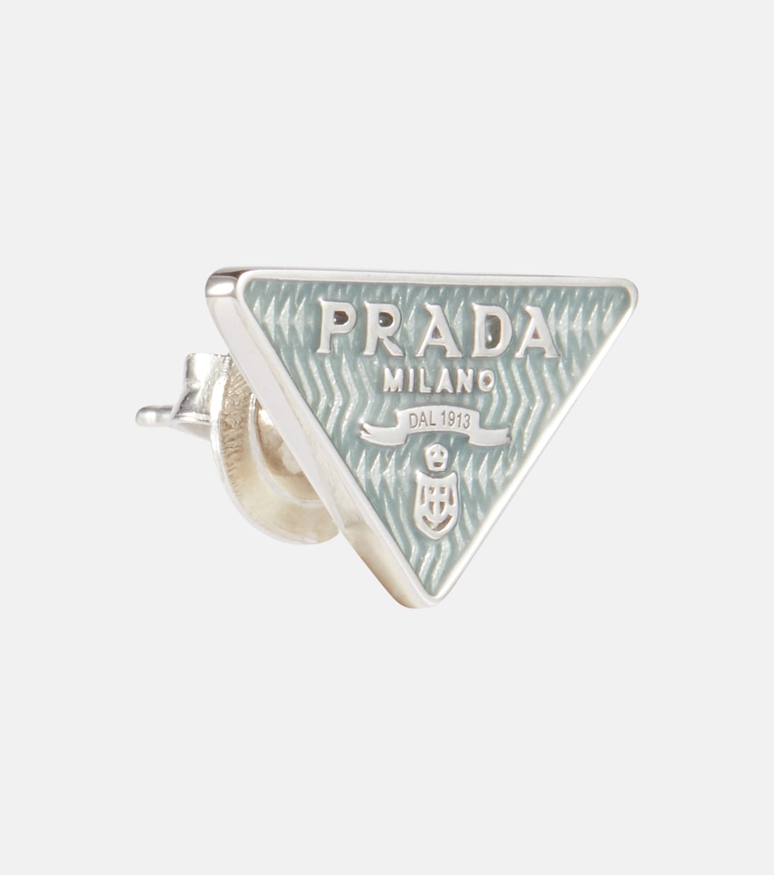 Boucles d'oreilles à logo | Prada