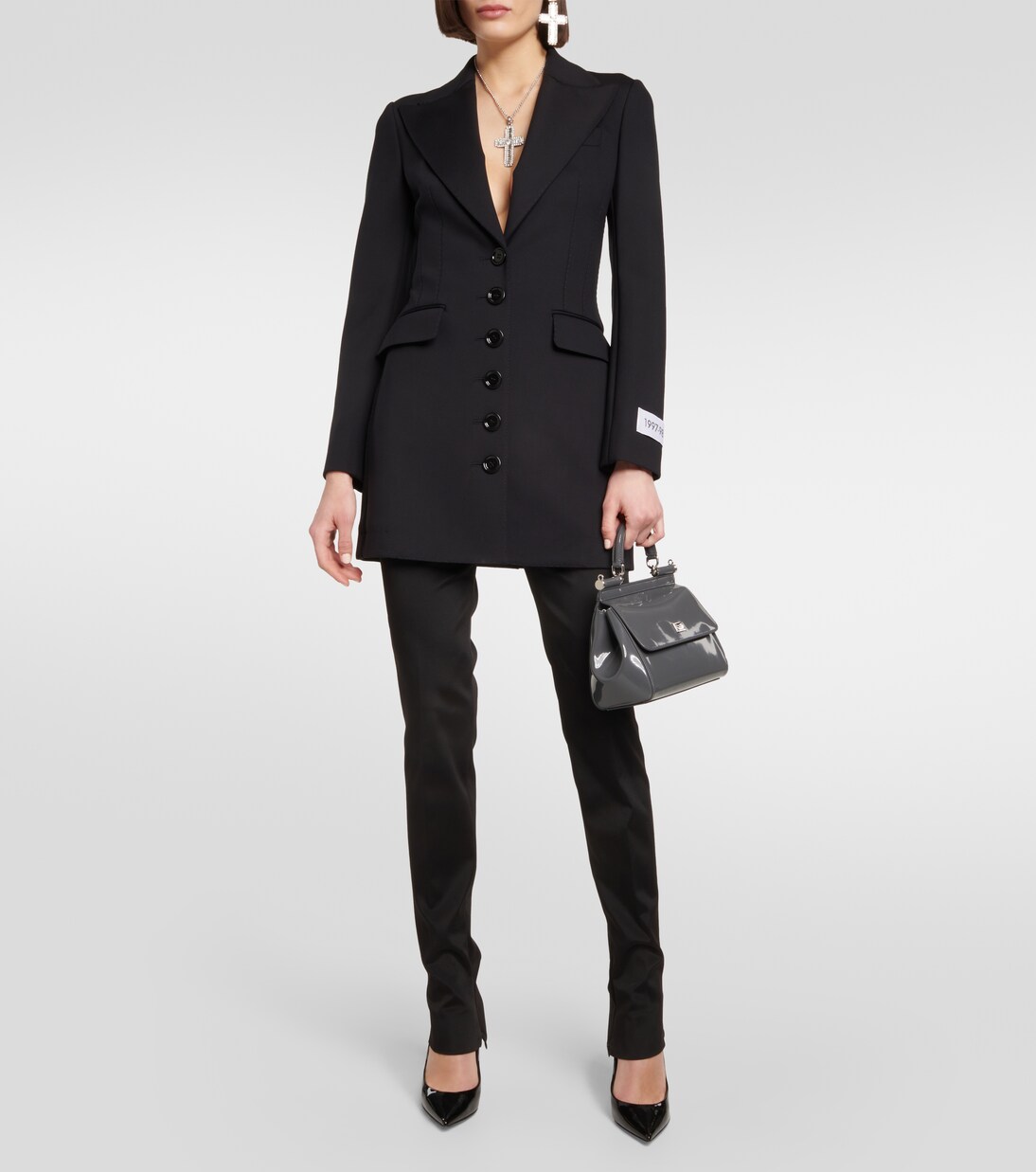 x Kim - Blazer lungo Turlington | Dolce&Gabbana