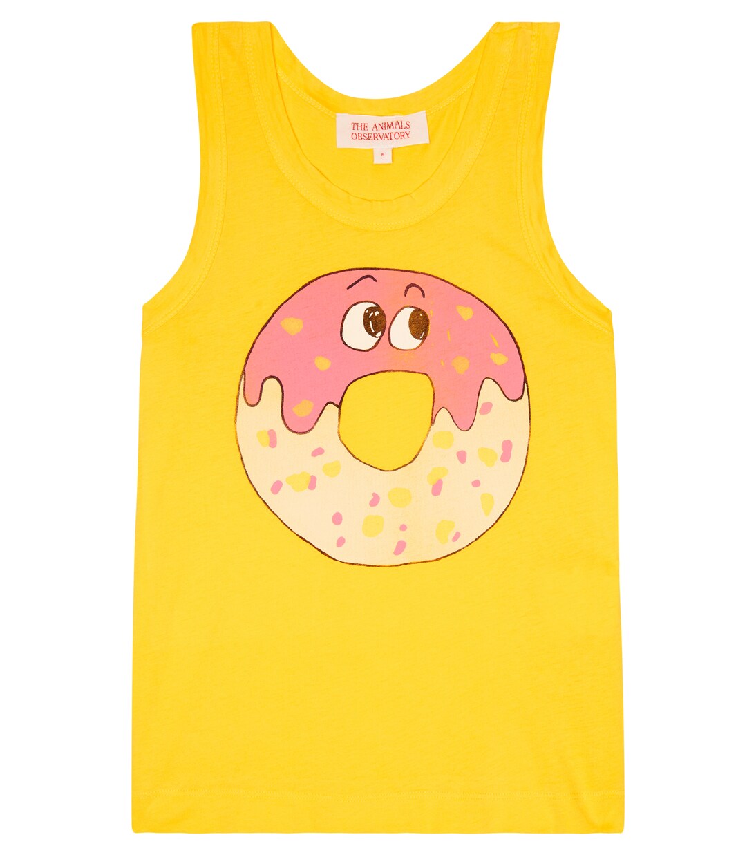 Printed cotton tank top | The Animals Observatory