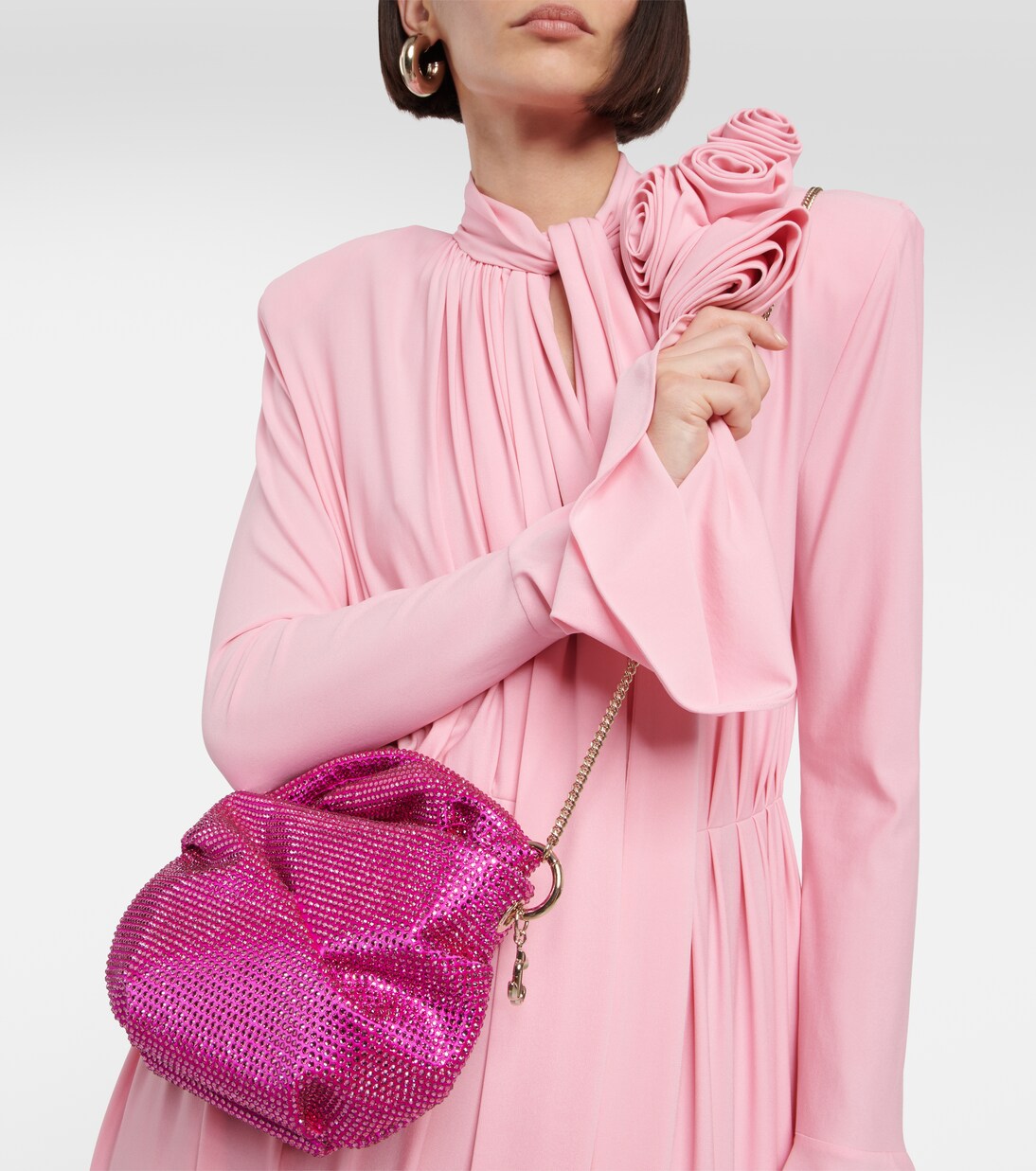 Sac Bonny à cristaux | Jimmy Choo
