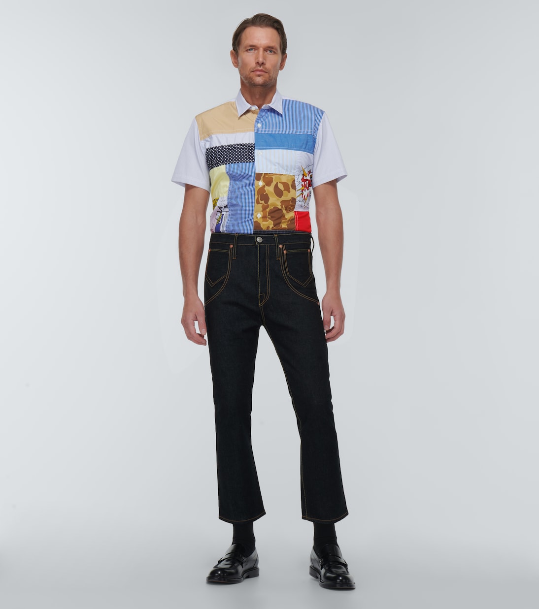 x  Roy Lichtenstein cotton shirt | Junya Watanabe