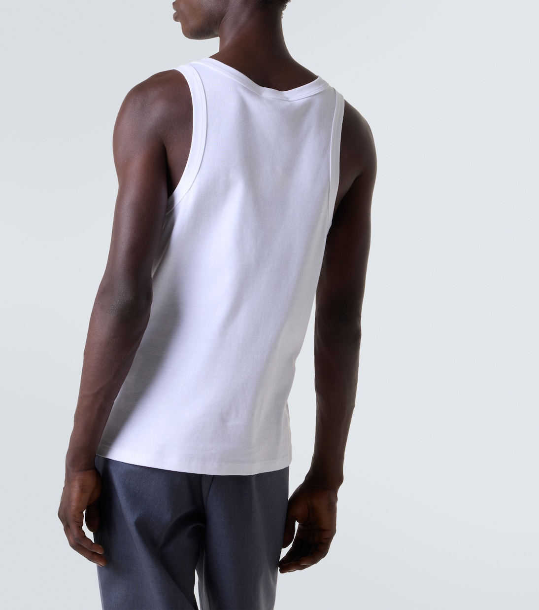Embellished cotton vest | Prada