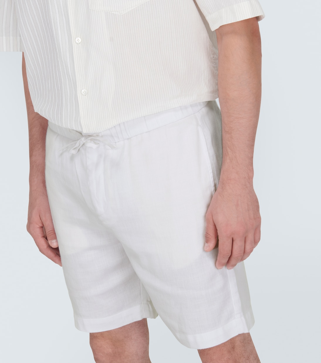 Felipe linen-blend shorts | Frescobol Carioca