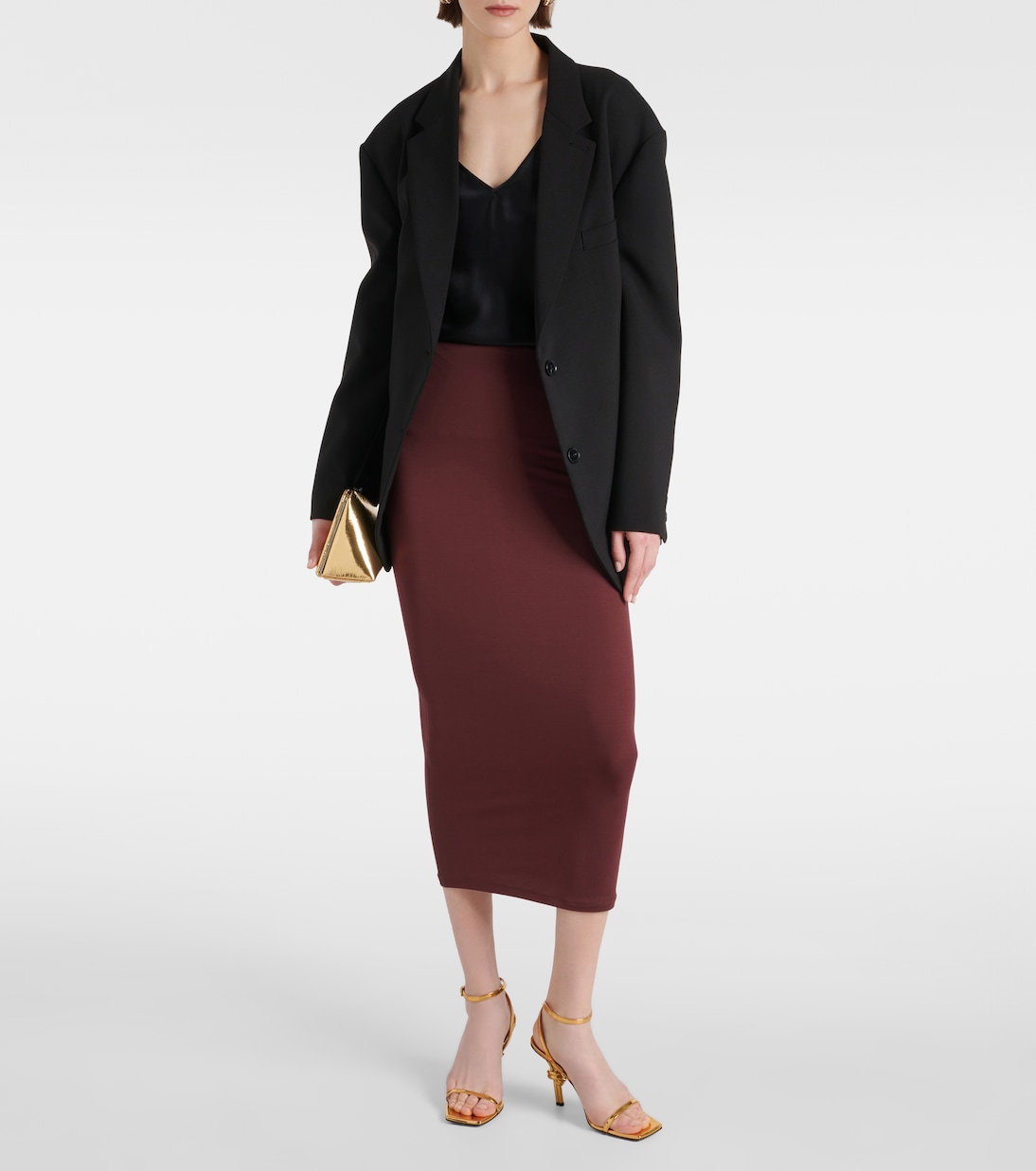 Bleistiftrock aus Jersey | Alexandre Vauthier