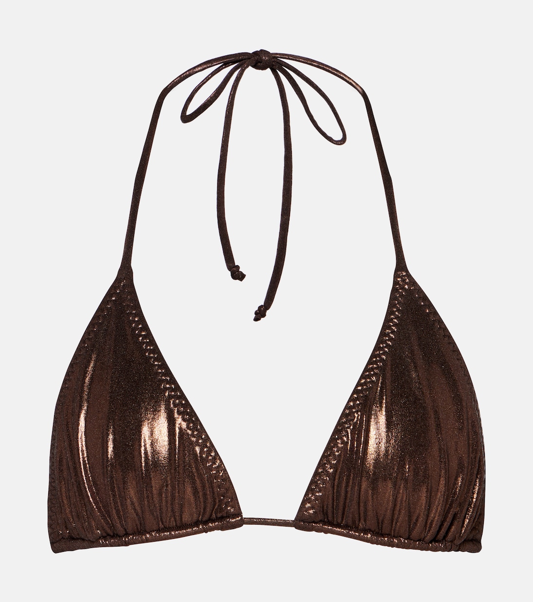 Top bikini String metallizzato | Norma Kamali