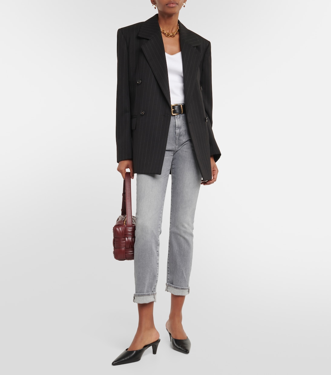 Mid-rise slim jeans | 7 For All Mankind