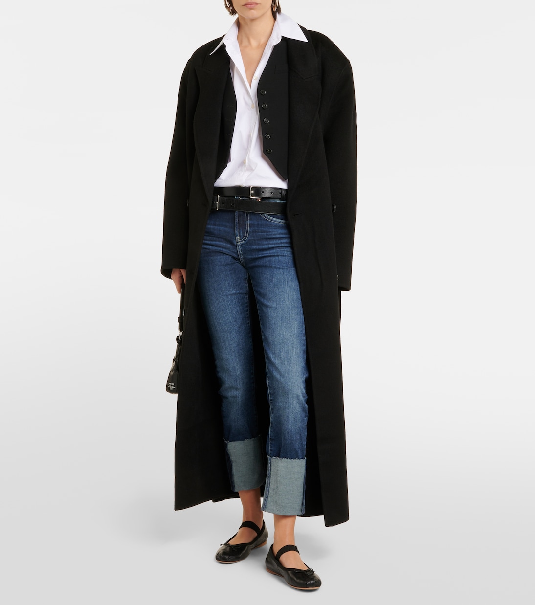 Jeans slim Girlfriend de tiro medio | AG Jeans