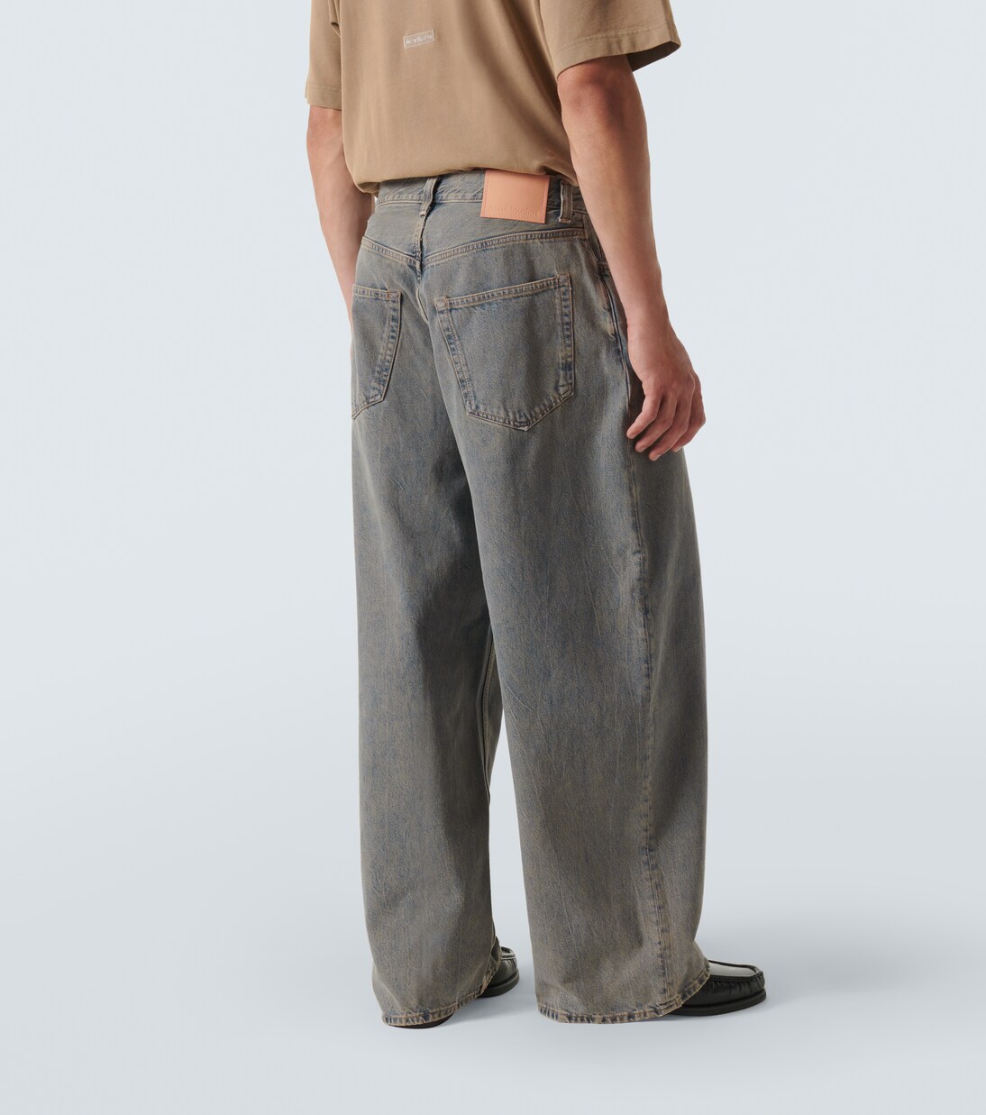 Low-rise wide-leg jeans | Acne Studios