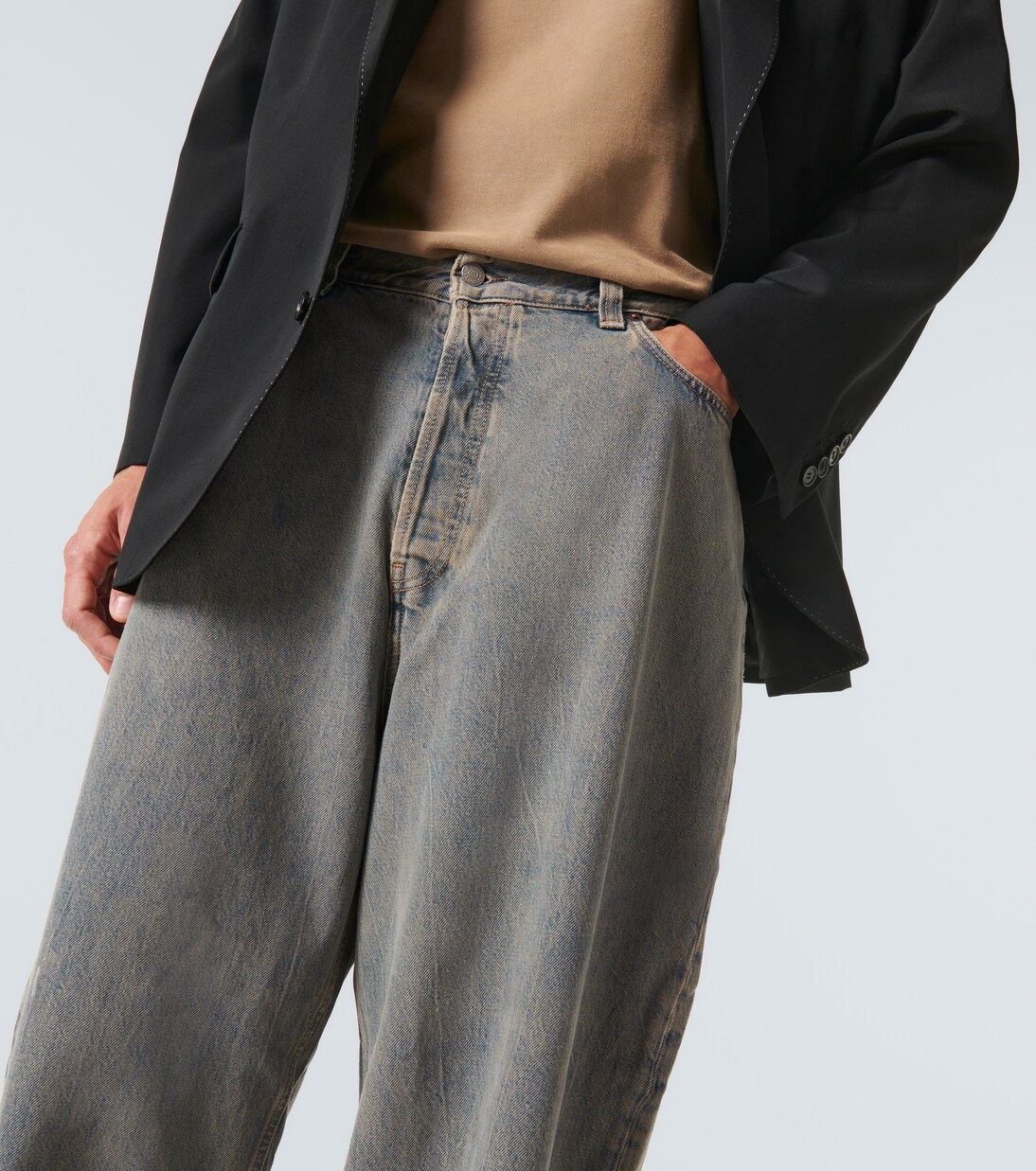 Low-rise wide-leg jeans | Acne Studios