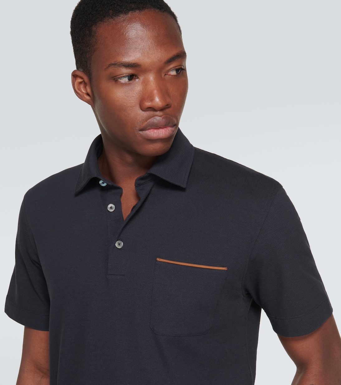 Polo de piqué de algodón | Zegna
