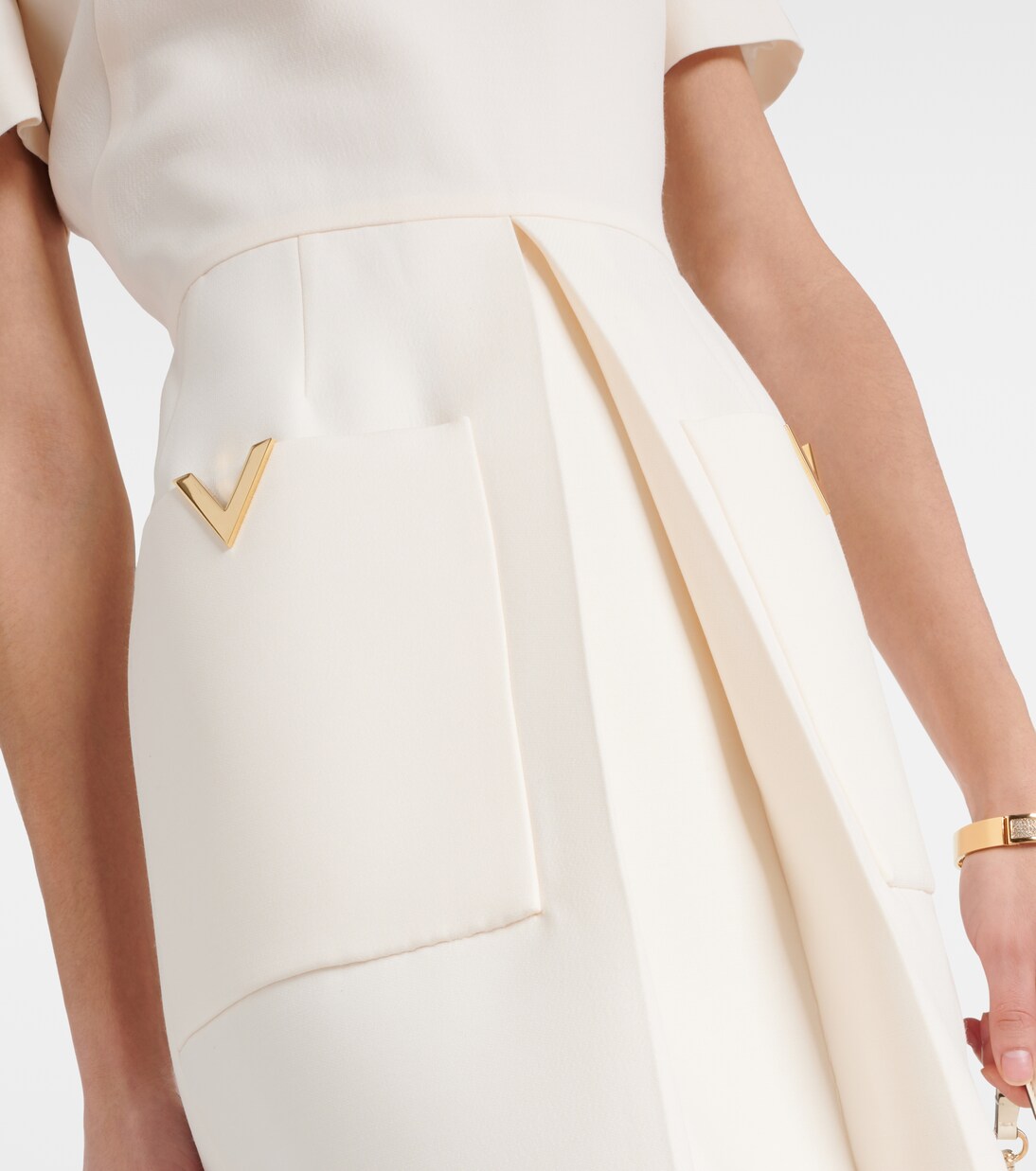 Miniabito VGold in Crêpe Couture | Valentino